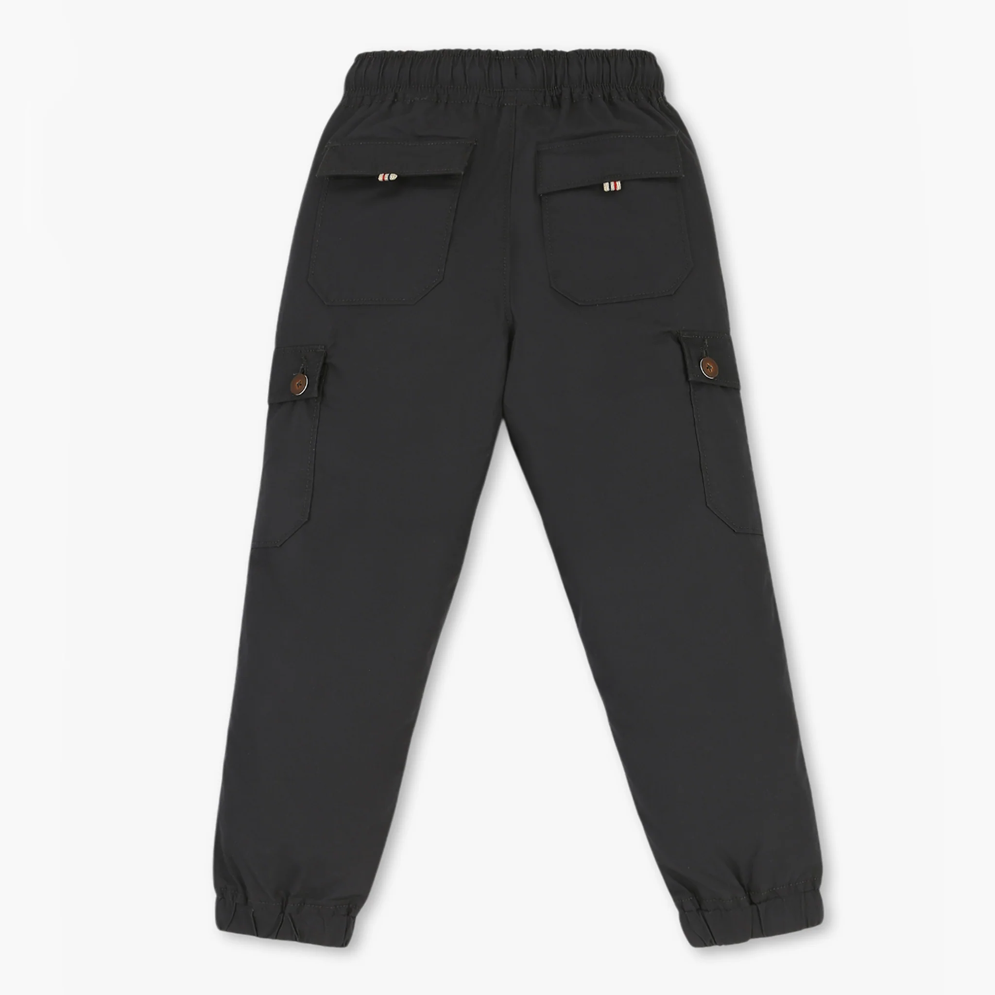 Boys Solid Full Length Cargos - Image 26