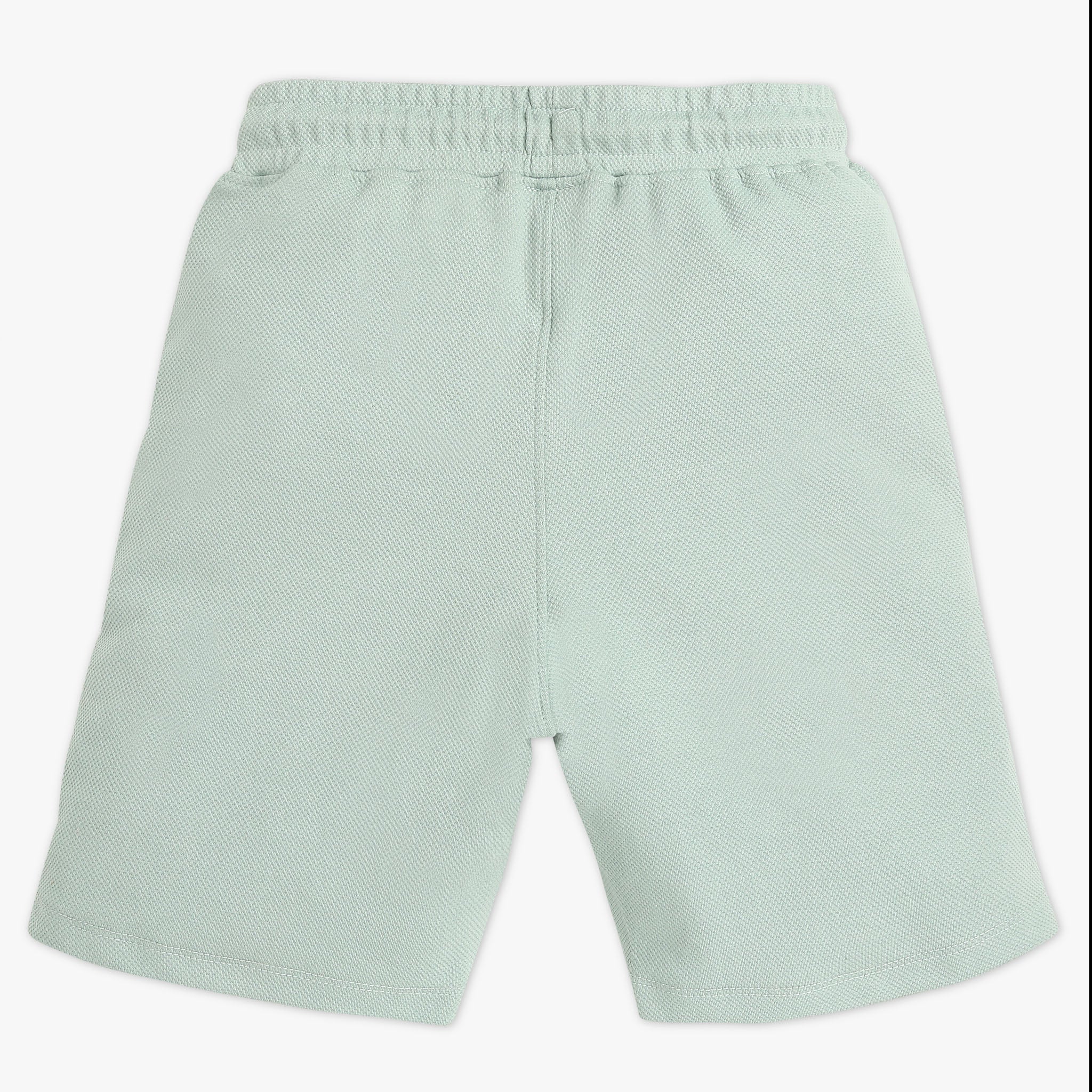 Boys Solid Knee Length Resort Shorts - Image 2