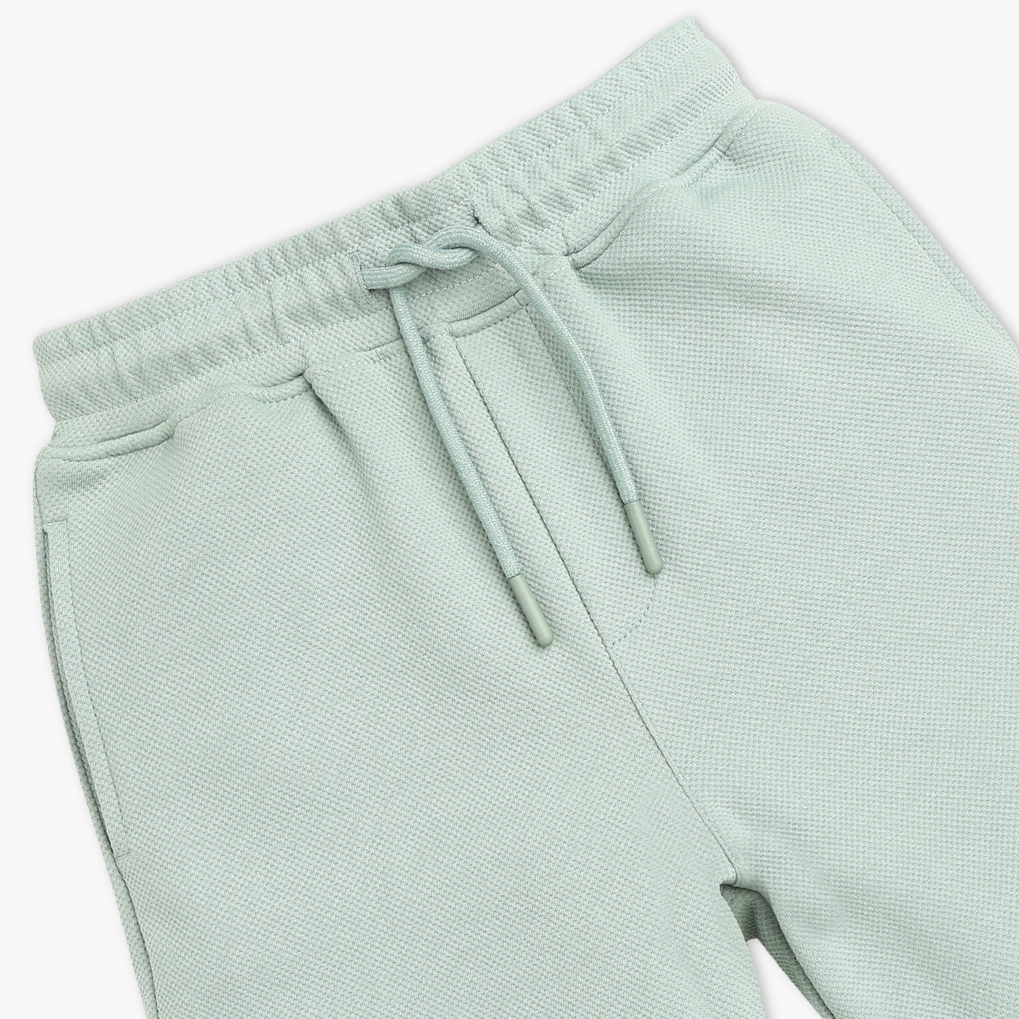 Boys Solid Knee Length Resort Shorts - Image 3