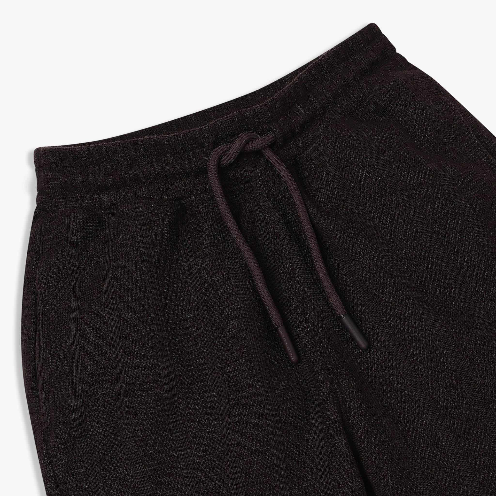 Boys Solid Knee Length Shorts - Image 3