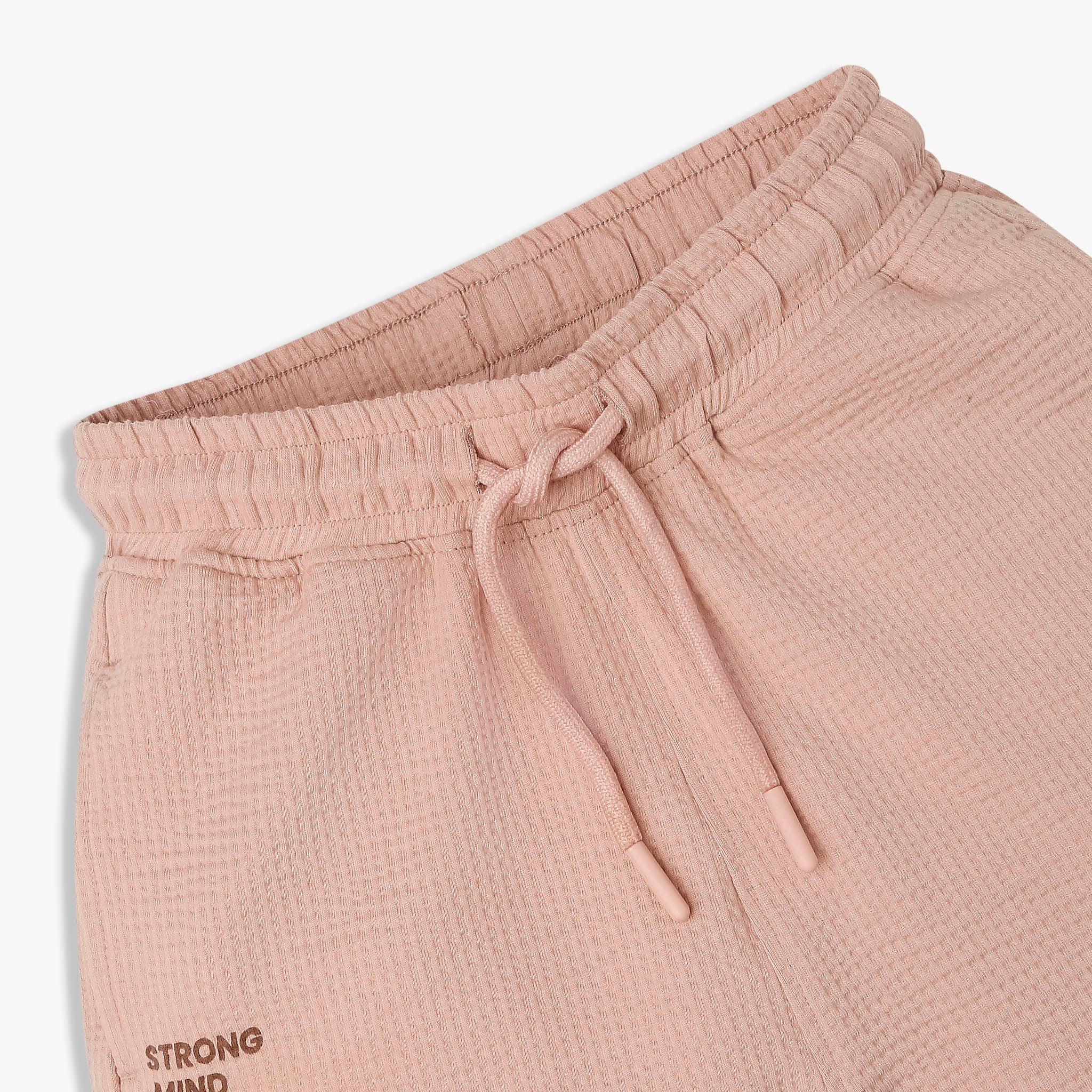 Boys Solid Knee Length Shorts - Image 3