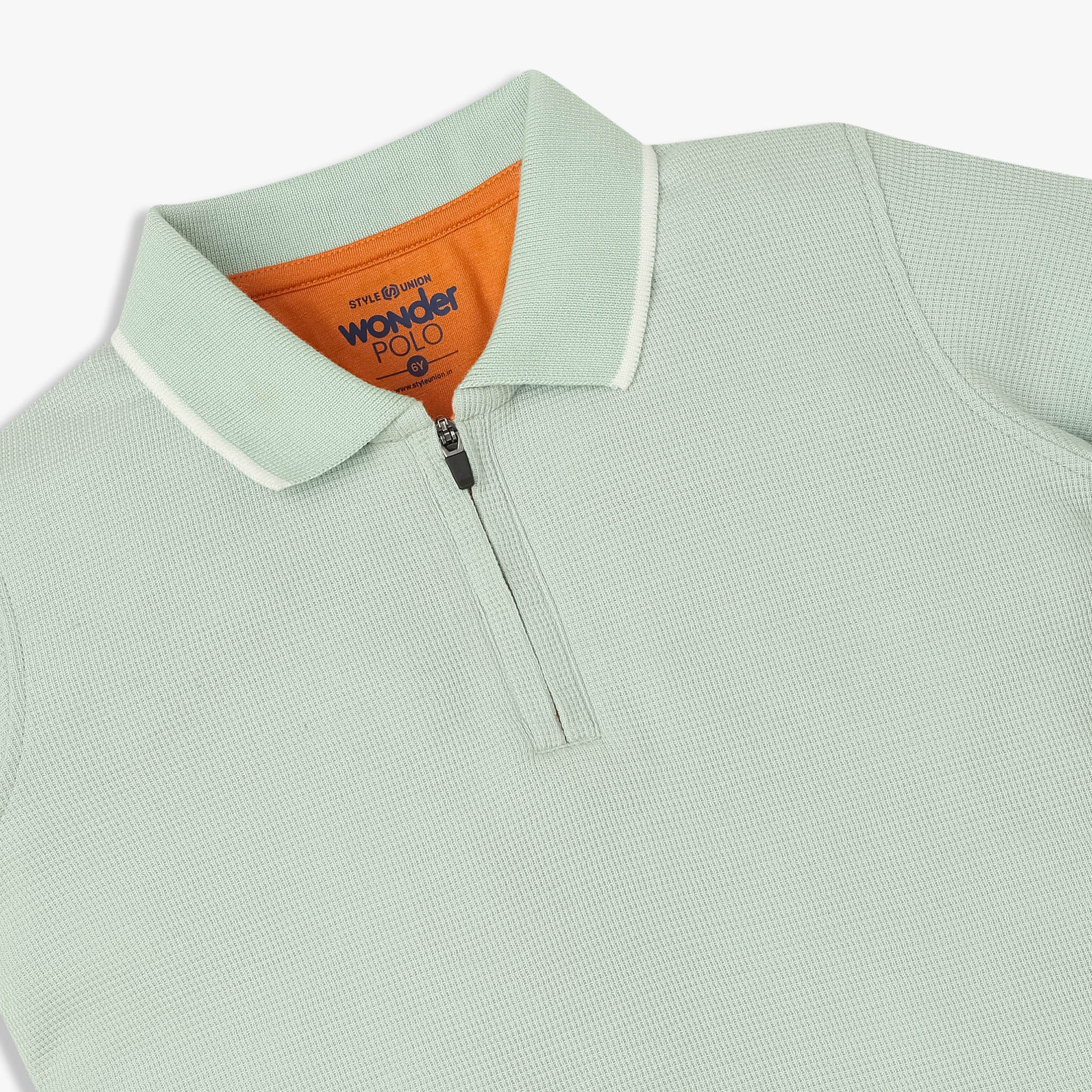 Boys Solid Polo T-Shirt - Image 3