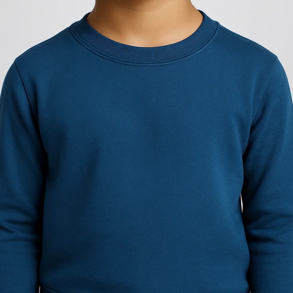 Boys Solid Sweat Tee - Image 4