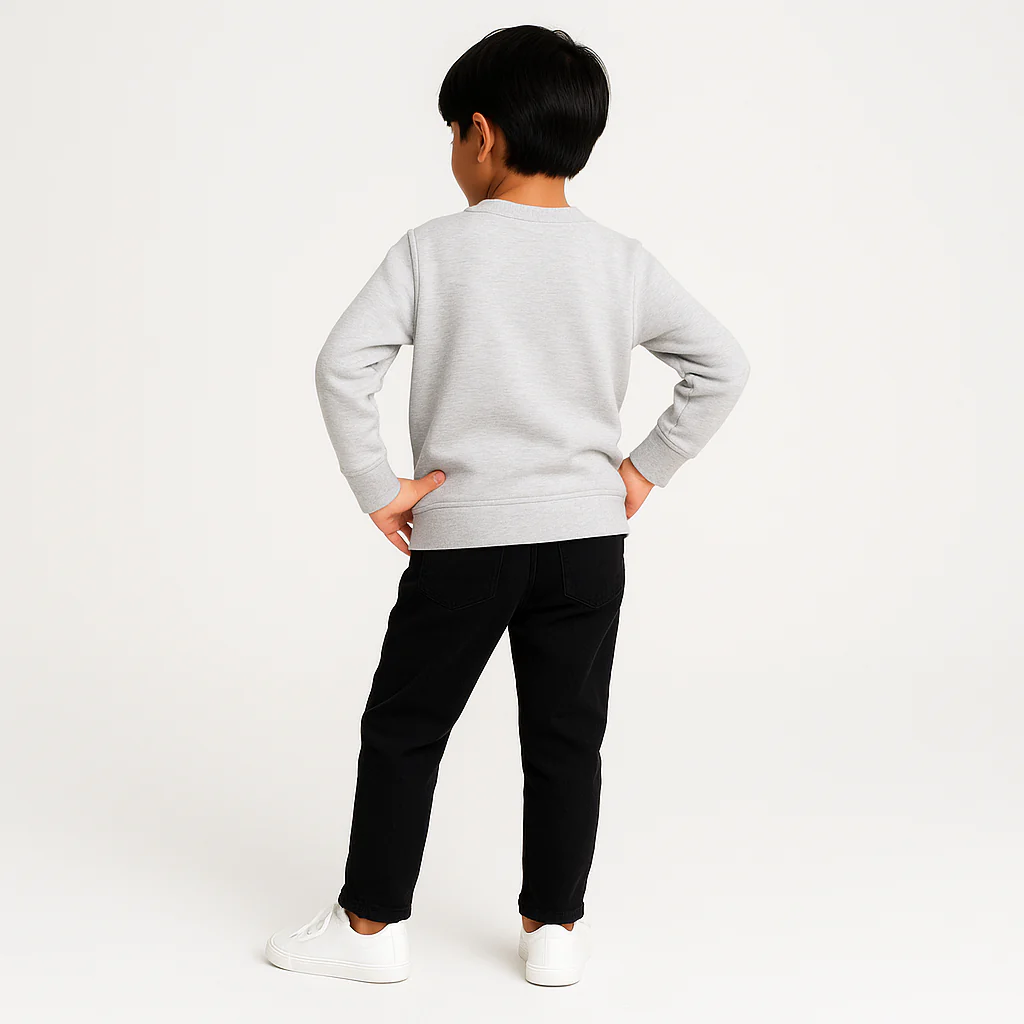 Boys Solid Sweat Tee - Image 8