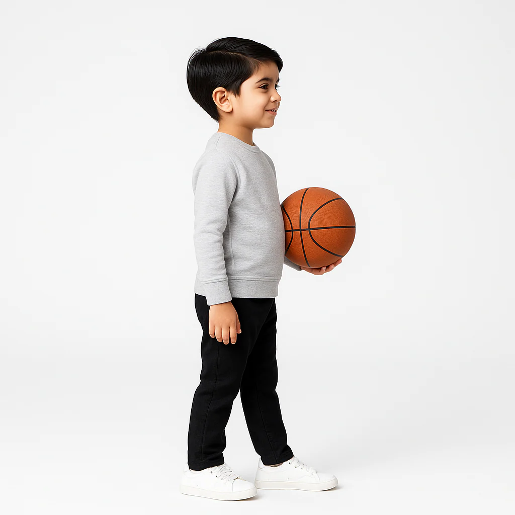 Boys Solid Sweat Tee - Image 9