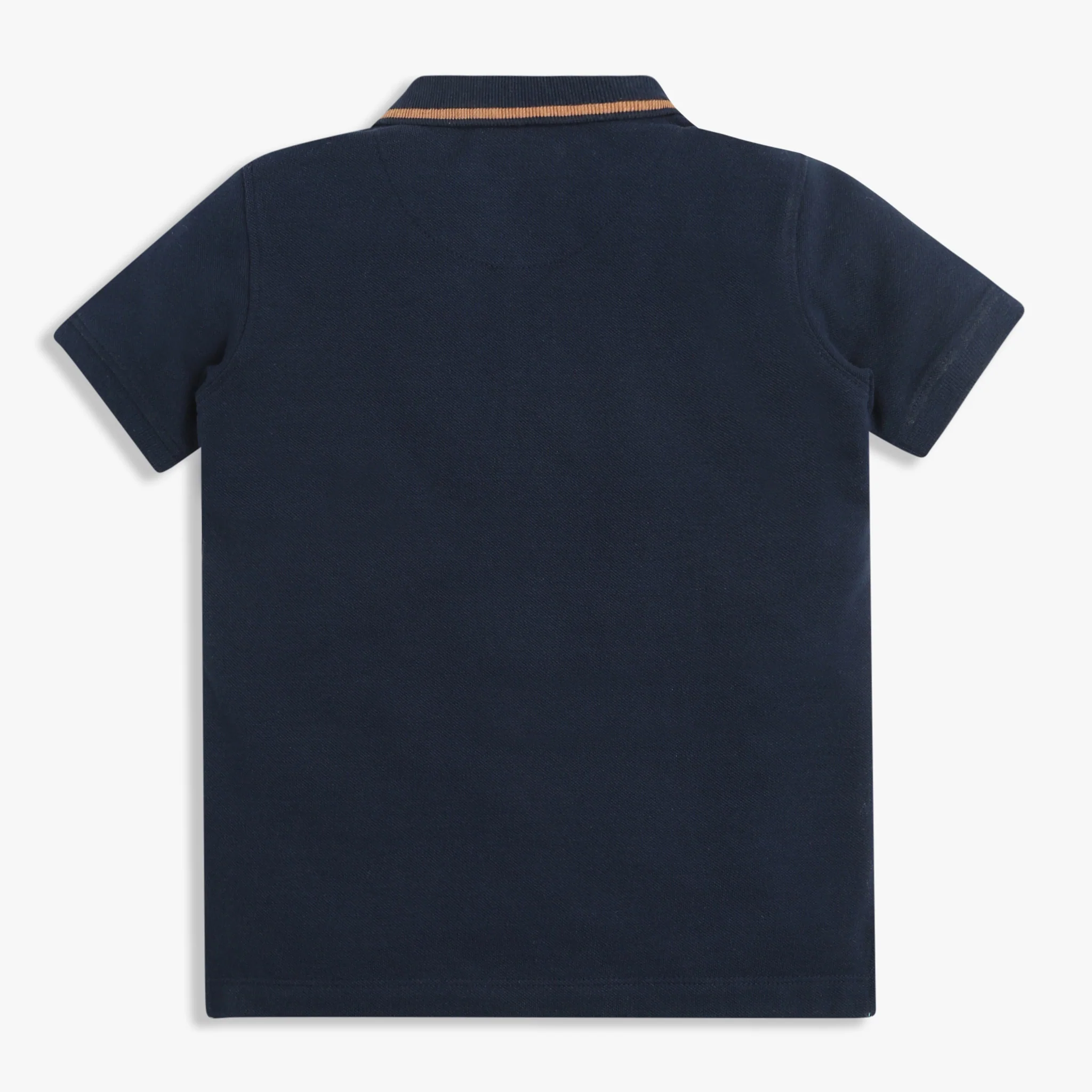 Boys Striped Sport Polo T-Shirt - Image 2