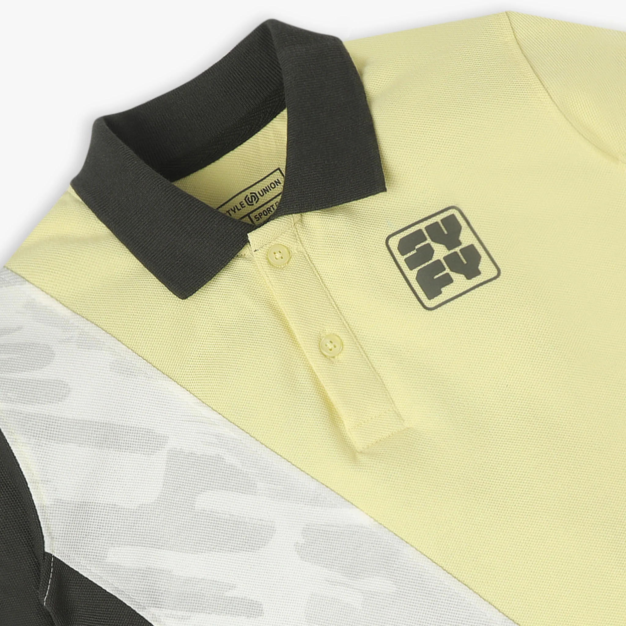 Boys Yarn Dyed Striper Sports Polo - Image 3