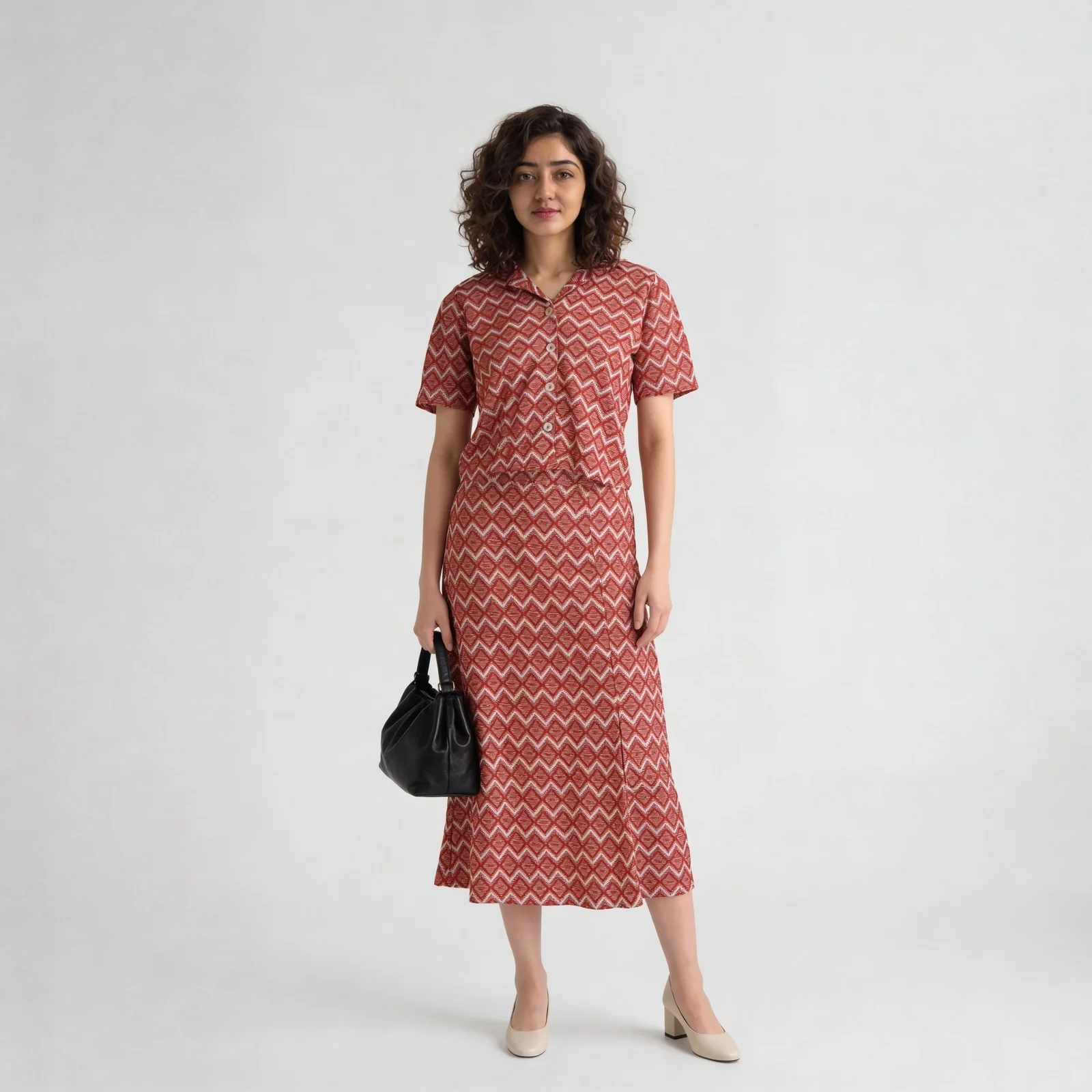 Camp Collar Crop Shirt - Image 6