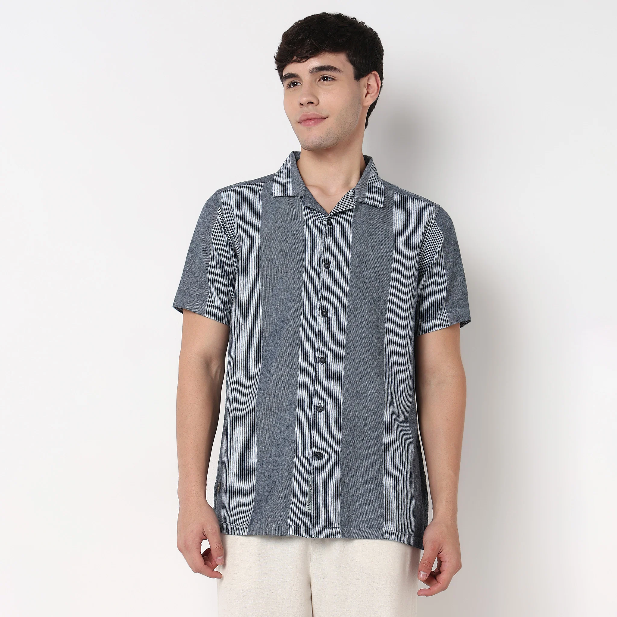 Camp Collar Printed Cruiser Shirt - Image 2
