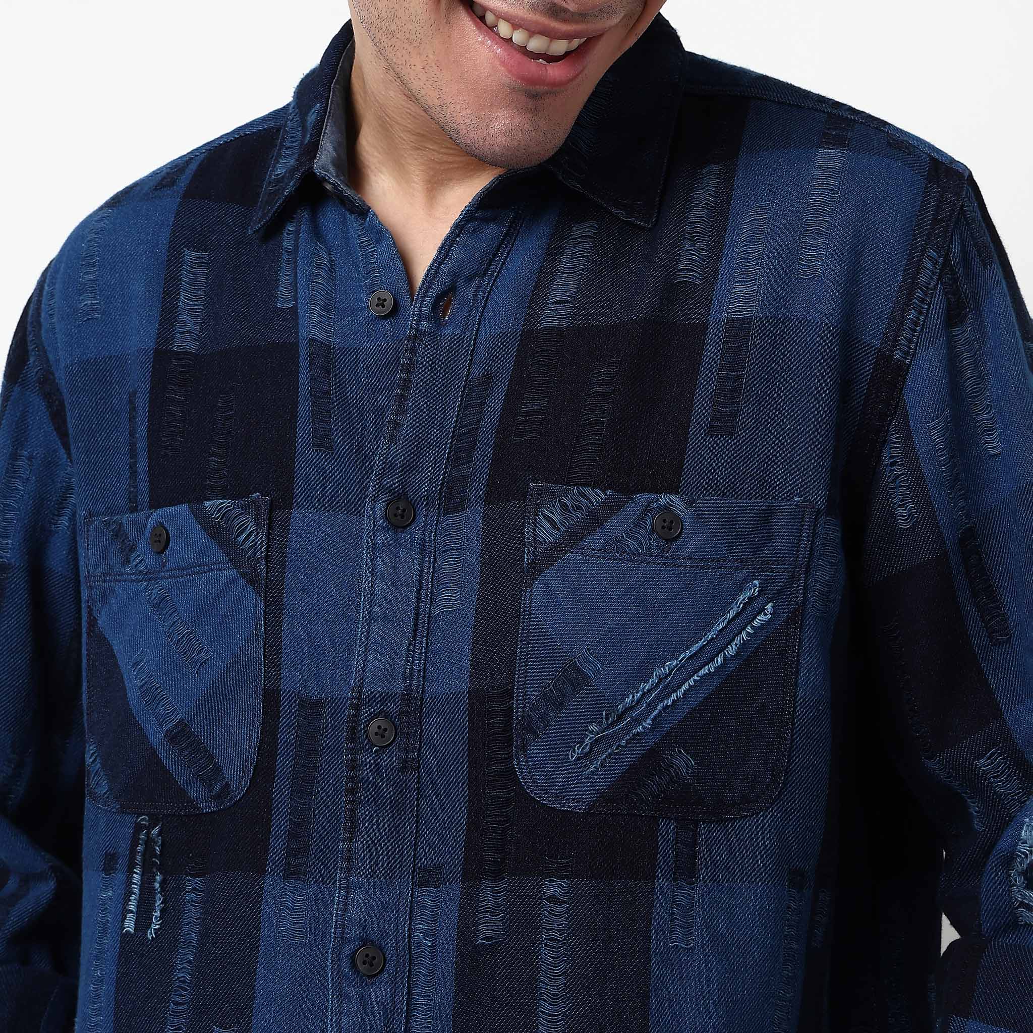 Checkered Cotton Cruiser Shirt - Image 4