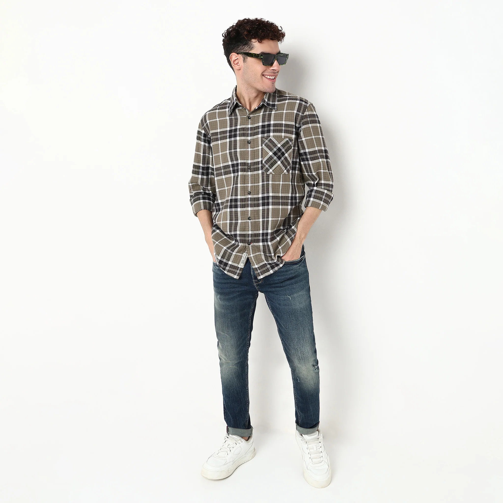 Checkered Cotton Ranger Shirt - Image 2