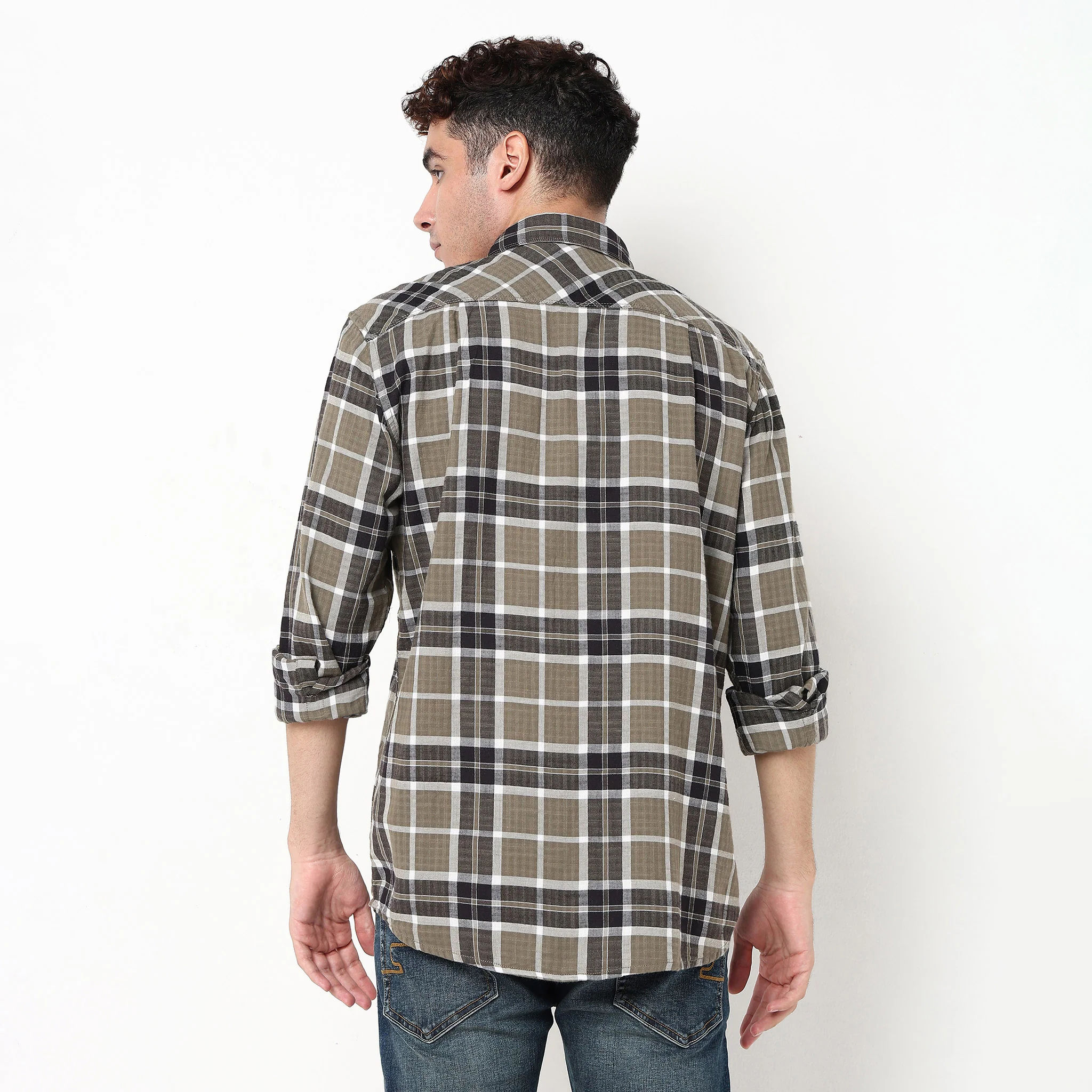Checkered Cotton Ranger Shirt - Image 3
