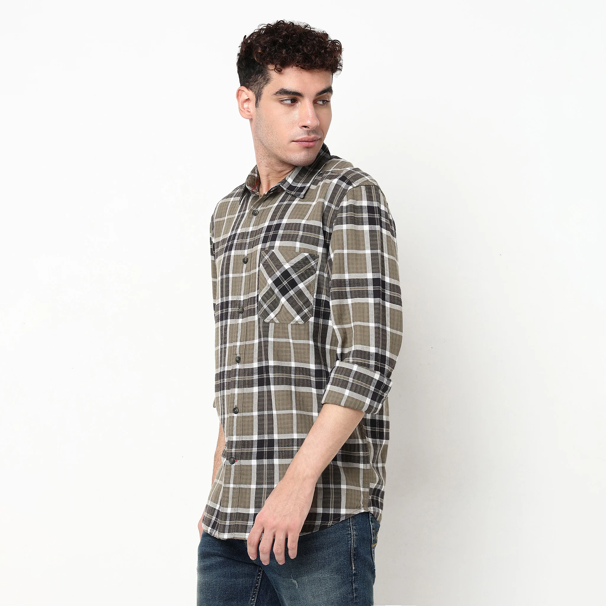 Checkered Cotton Ranger Shirt - Image 5