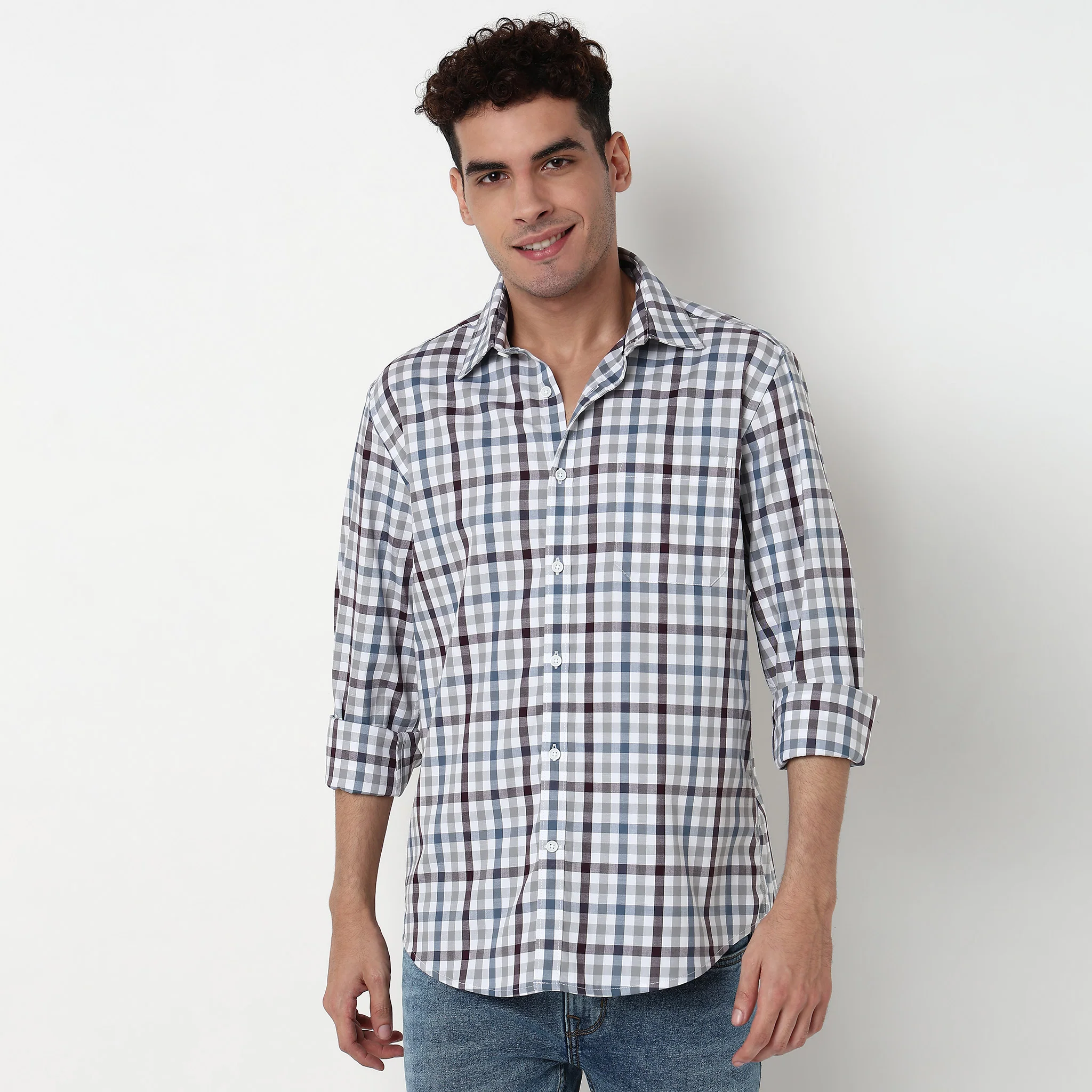 Checkered Ultra Soft Twill Shirt - Image 2