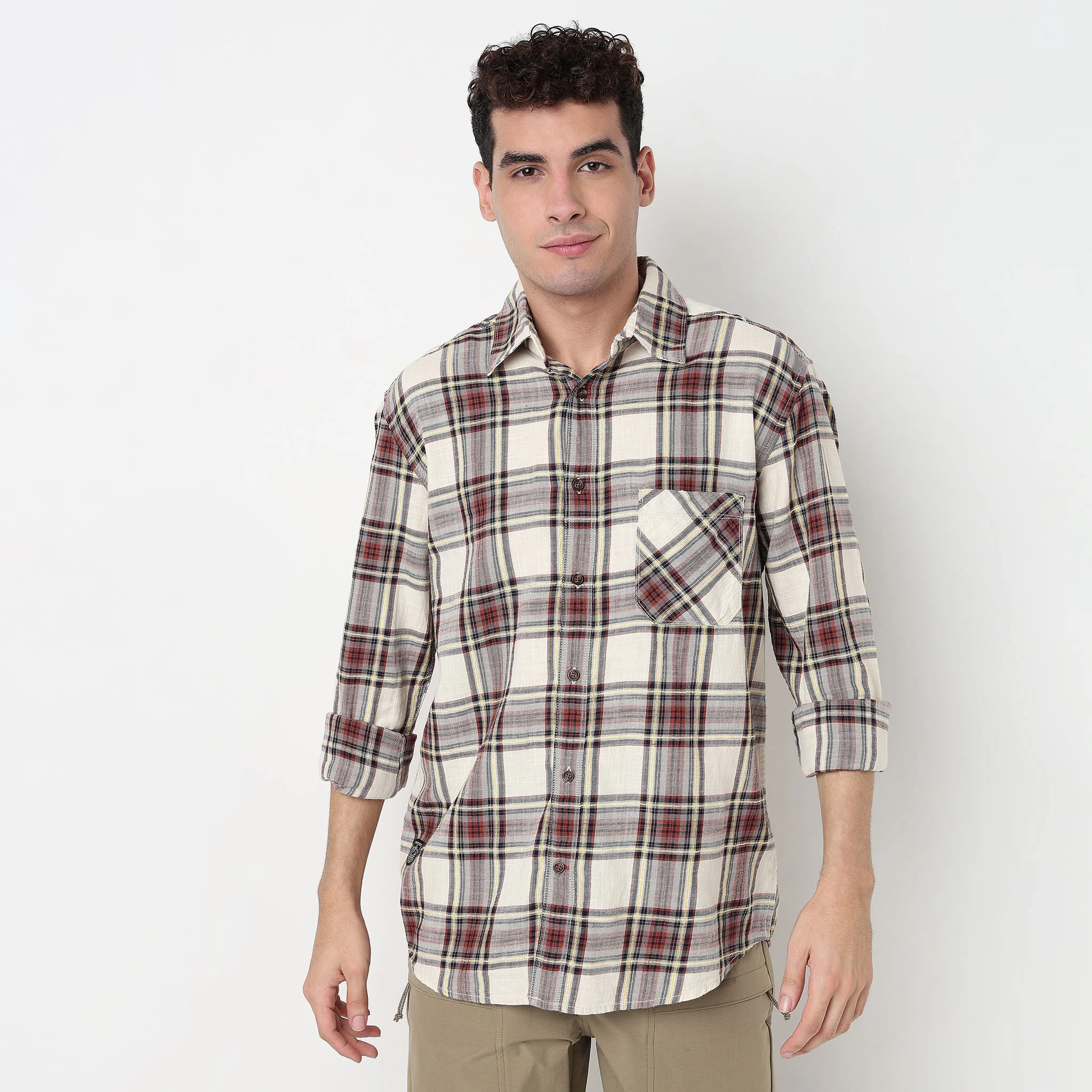 Checkered Cotton Ranger Shirt - Image 2