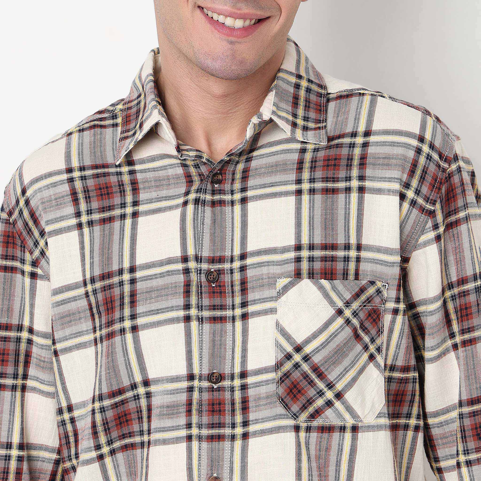 Checkered Cotton Ranger Shirt - Image 4