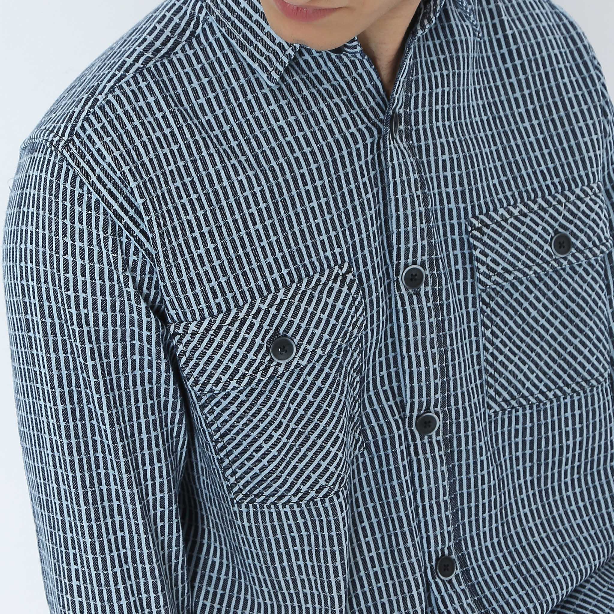Checkered Cruiser Shacket Casual Shirt - Image 4