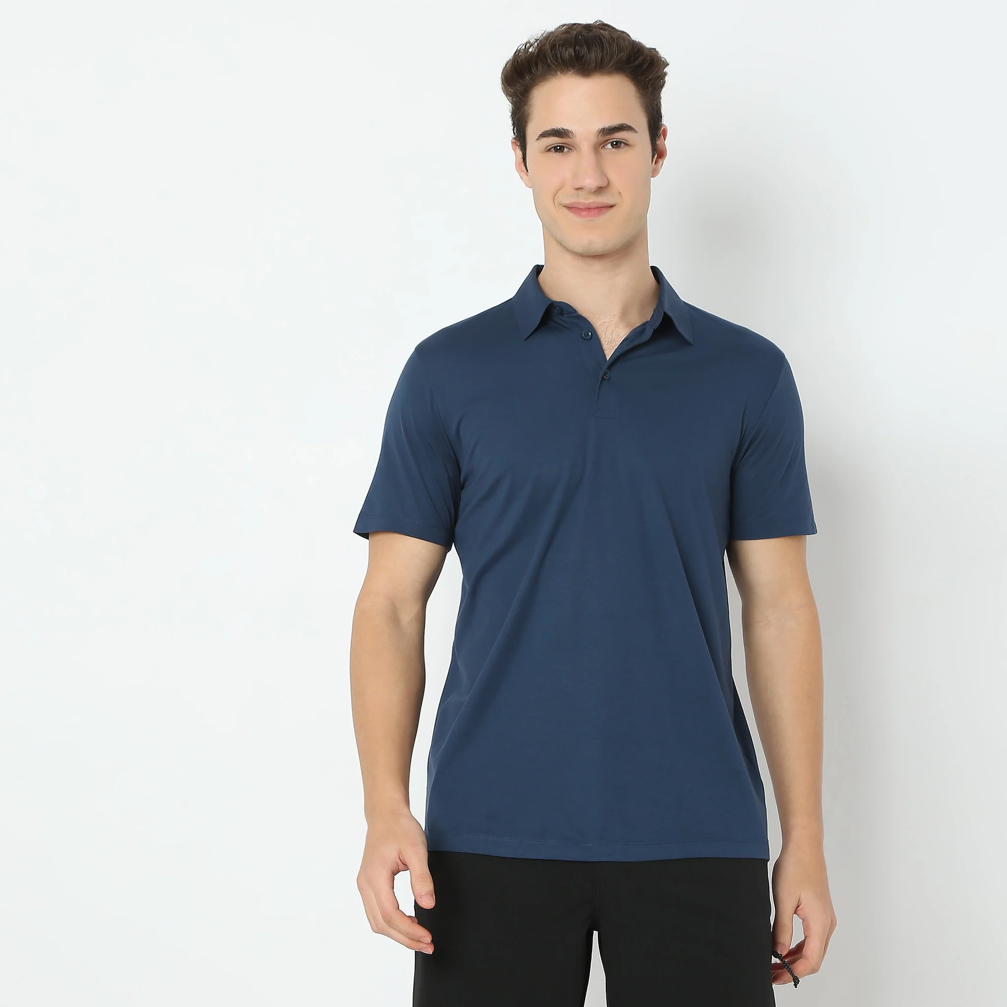 Ultra Club Poloᵉˣ - Luxury Blend Smooth and Lightweight Modern Bonded Collar T-Shirt - Image 12