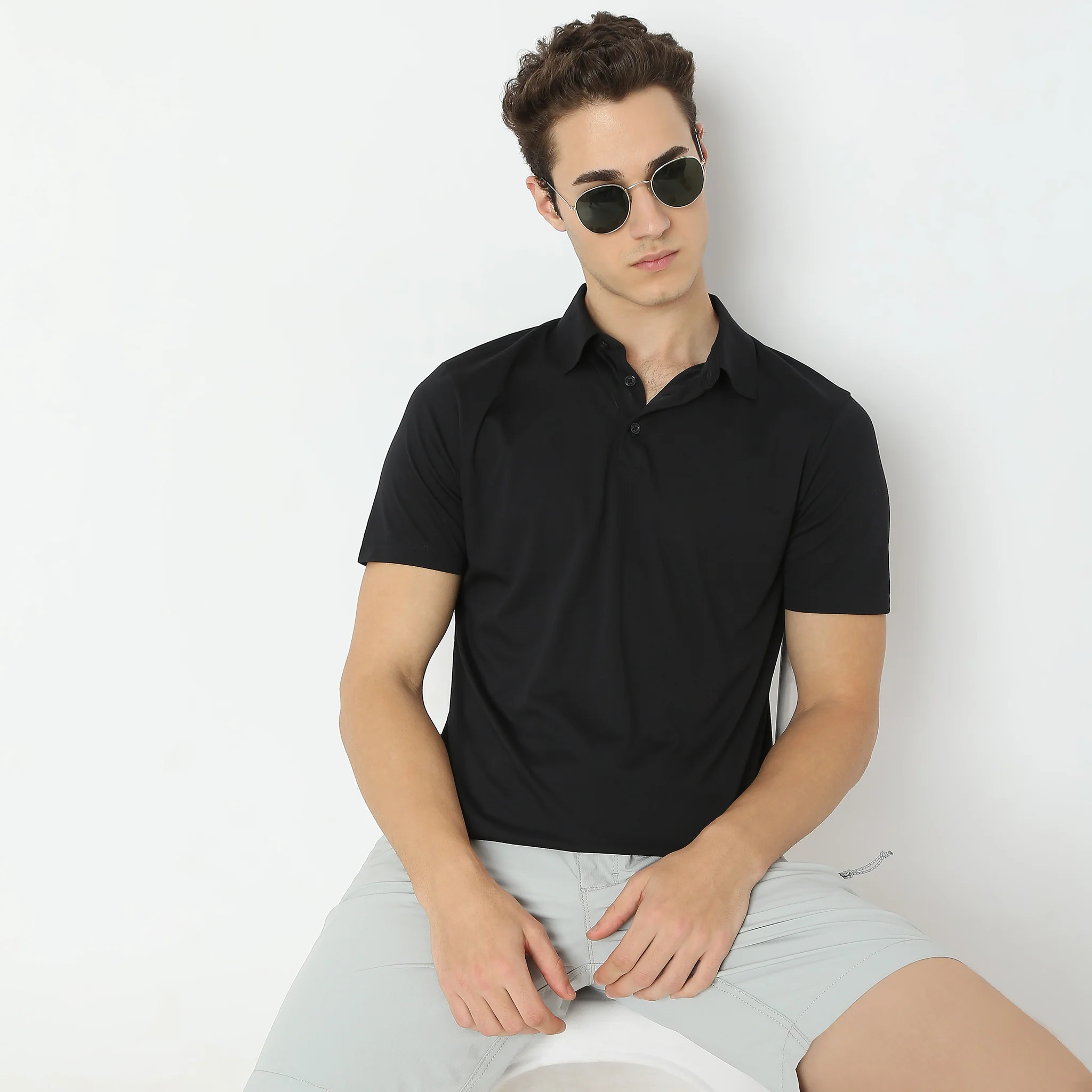 Ultra Club Poloᵉˣ - Luxury Blend Smooth and Lightweight Modern Bonded Collar T-Shirt - Image 17