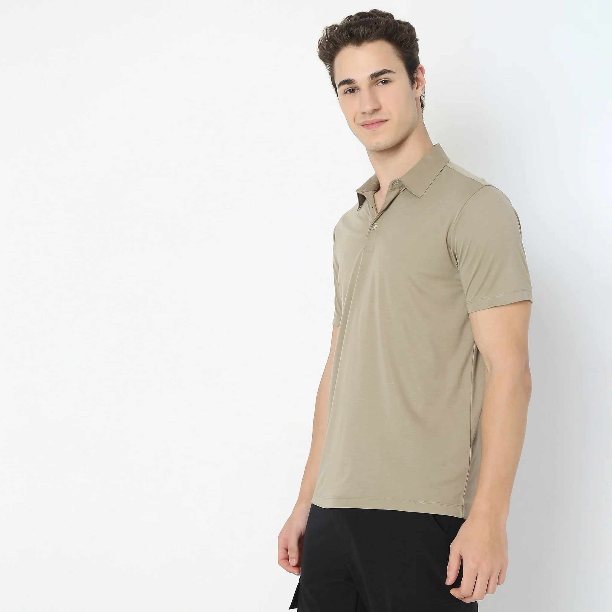 Ultra Club Poloᵉˣ - Luxury Blend Smooth and Lightweight Modern Bonded Collar T-Shirt - Image 9
