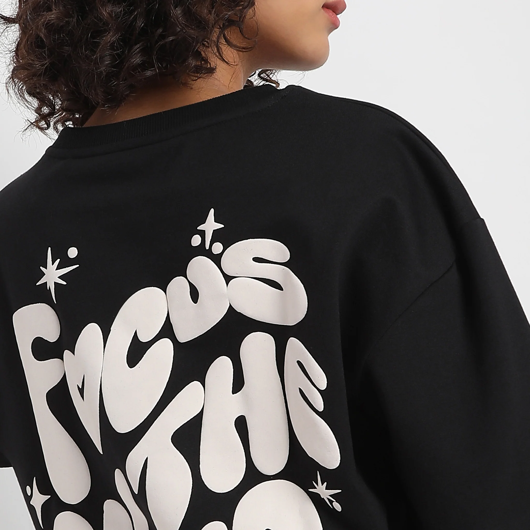 Comfort Fit Printed Sweat Tee - Image 4