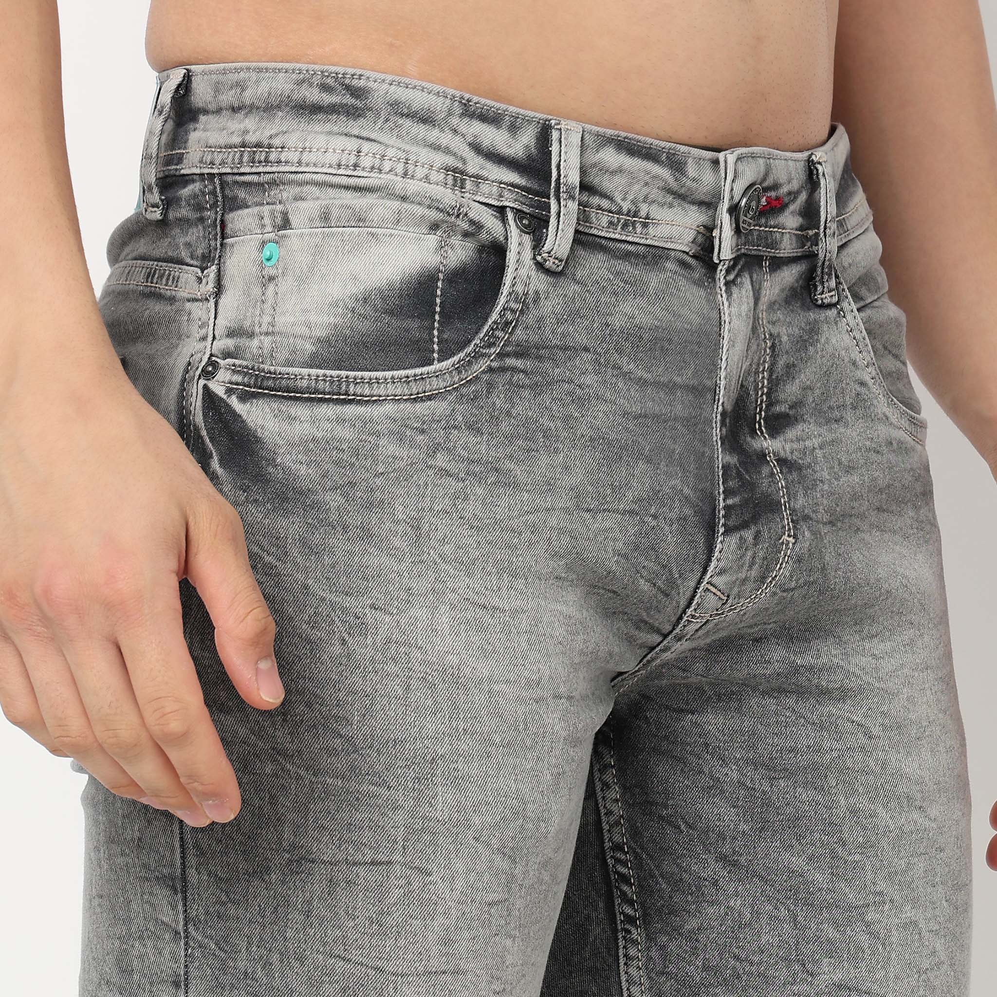 Comfort Skinny Solid Jeans - Image 4