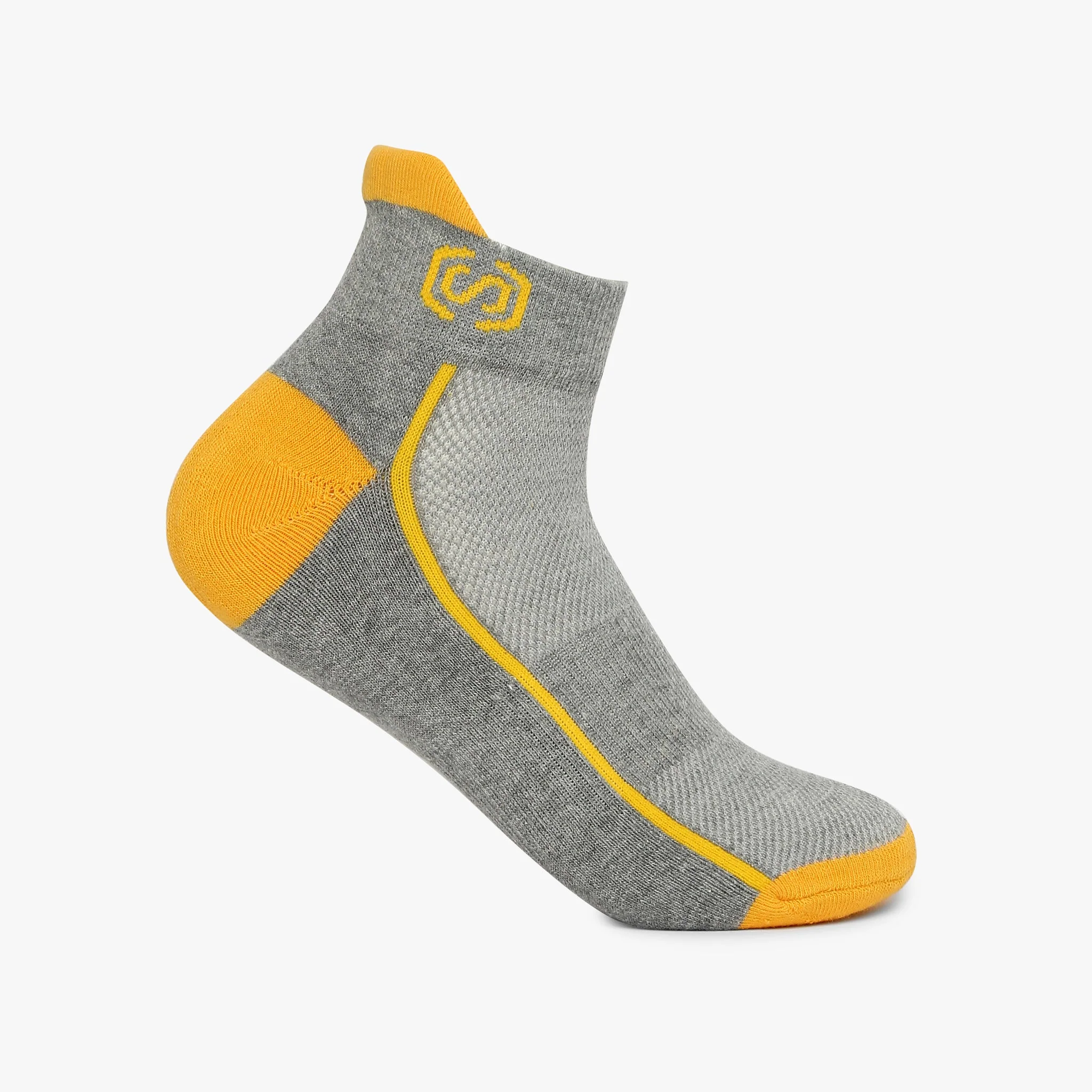Men Cotton Ankle Length Socks (Pack of 2) - Image 3