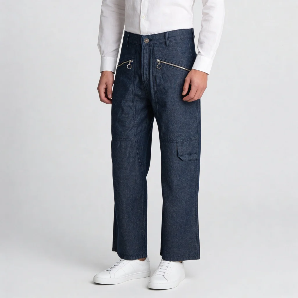 Cotton Anti Fit Mid Rise K Denim - Image 5