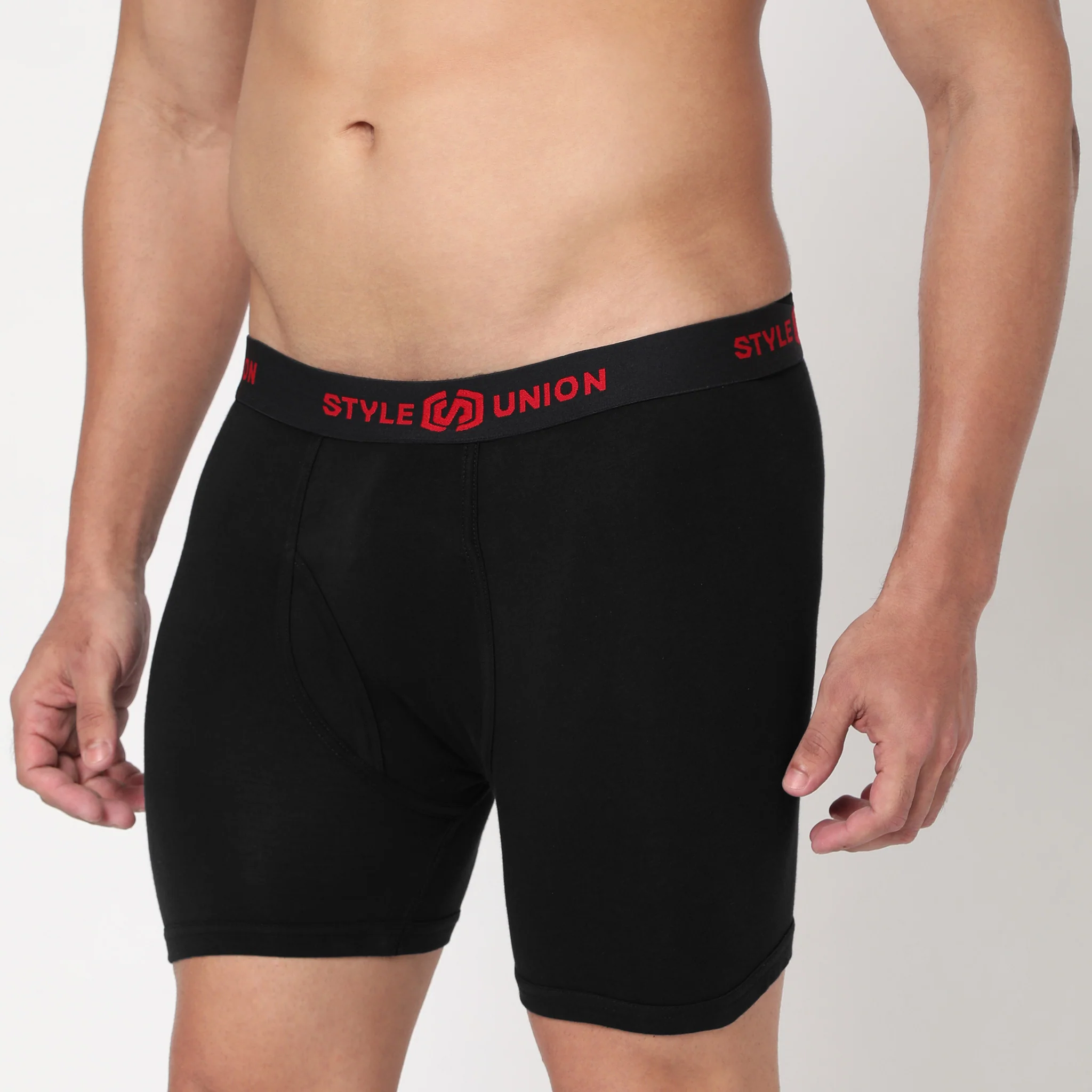 Cotton Black & Maroon Briefs - Image 12