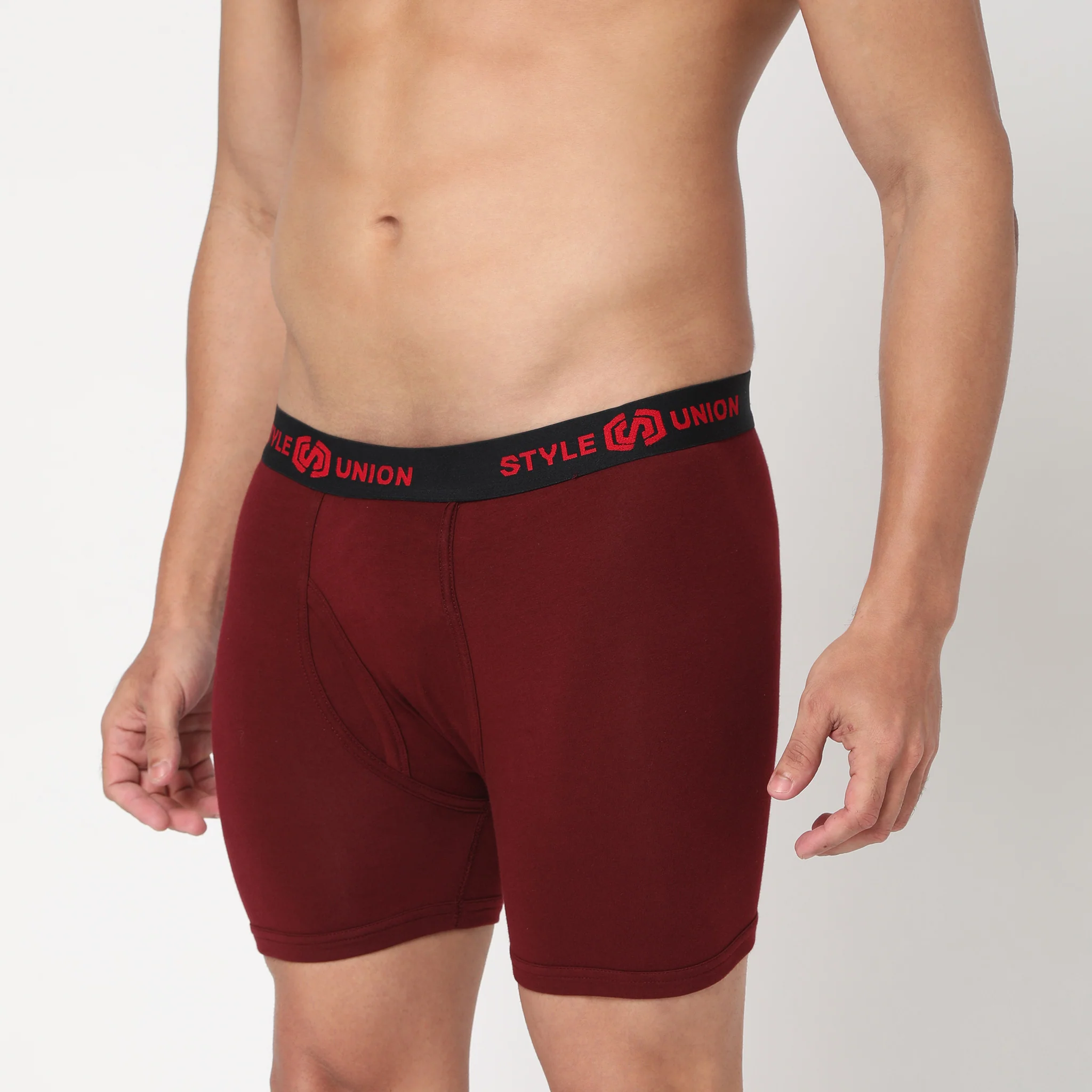 Cotton Black & Maroon Briefs - Image 13