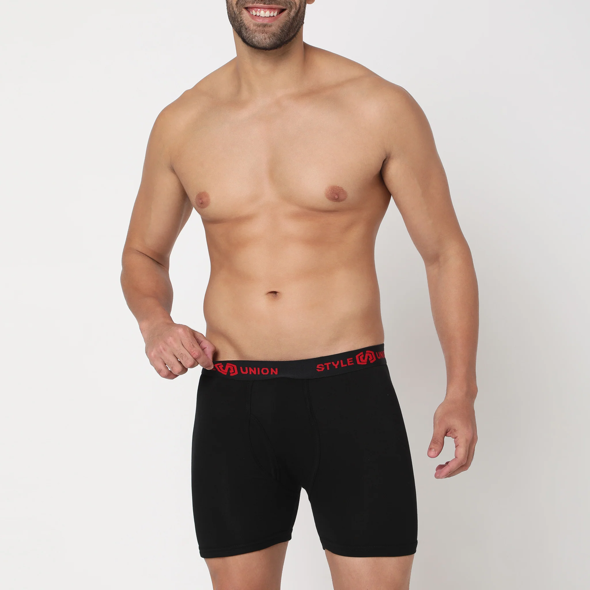 Cotton Black & Maroon Briefs - Image 7