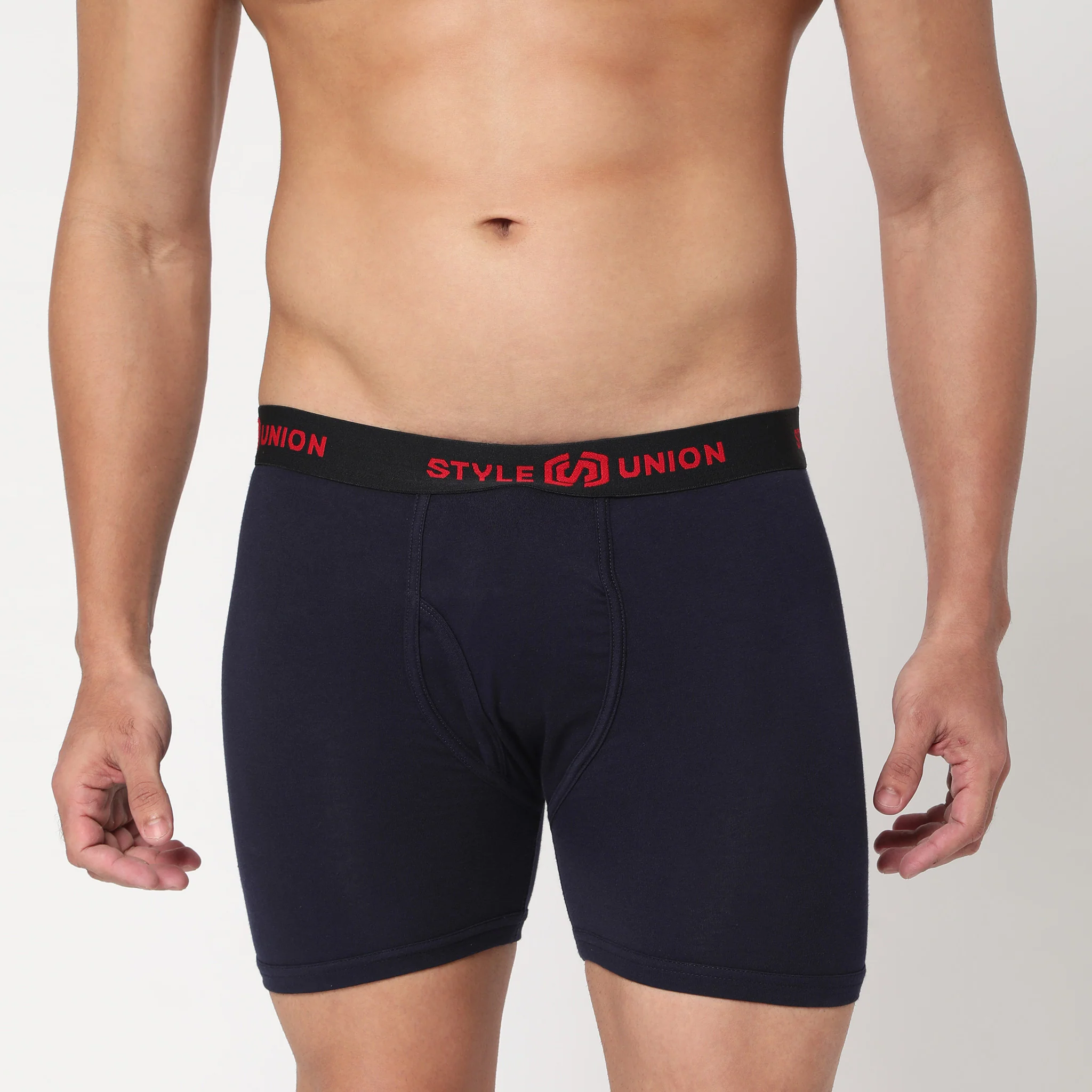 Cotton Black & Navy Briefs - Image 2