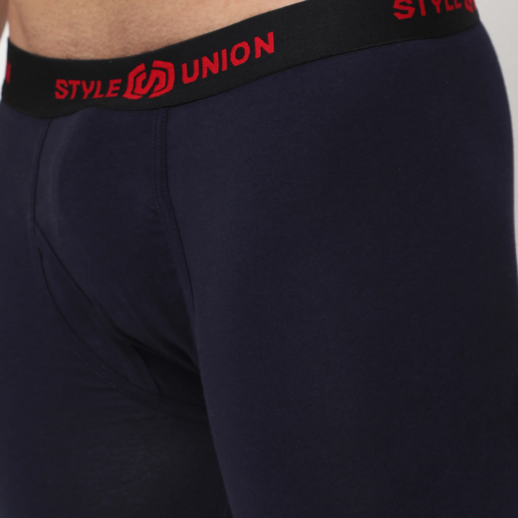 Cotton Black & Navy Briefs - Image 4