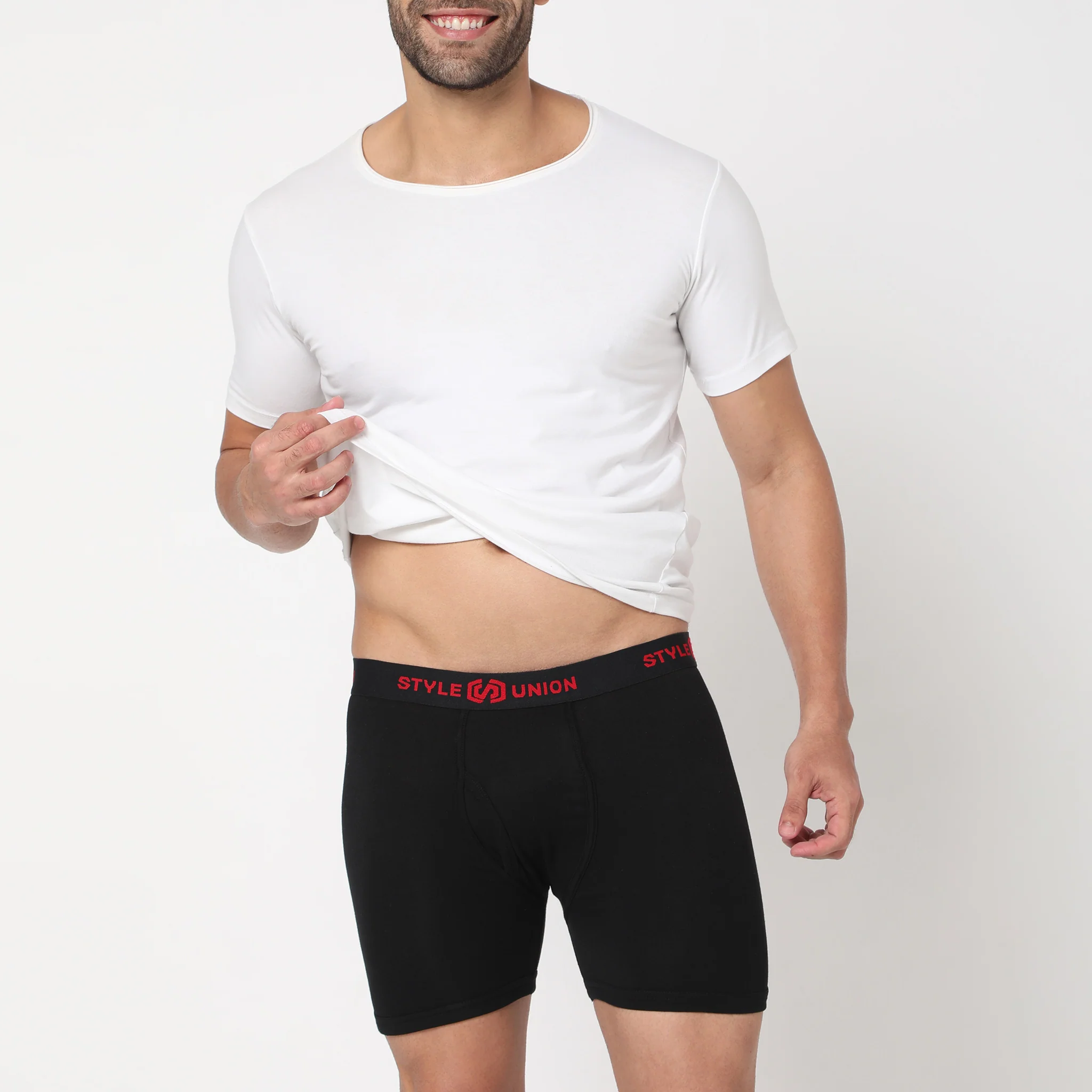 Cotton Black & Navy Briefs - Image 7