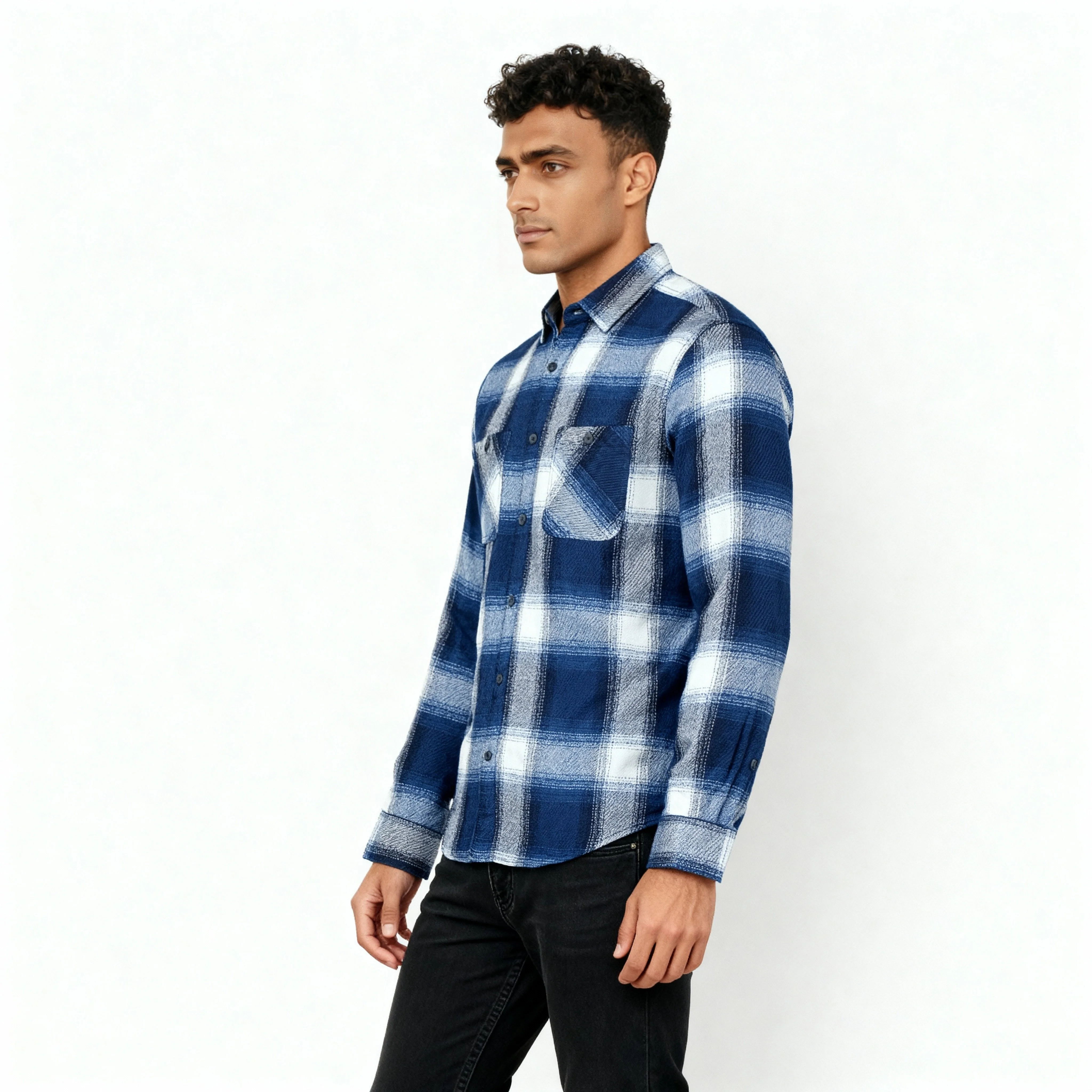 Cotton Checkered Cruiser Shirt - Image 2