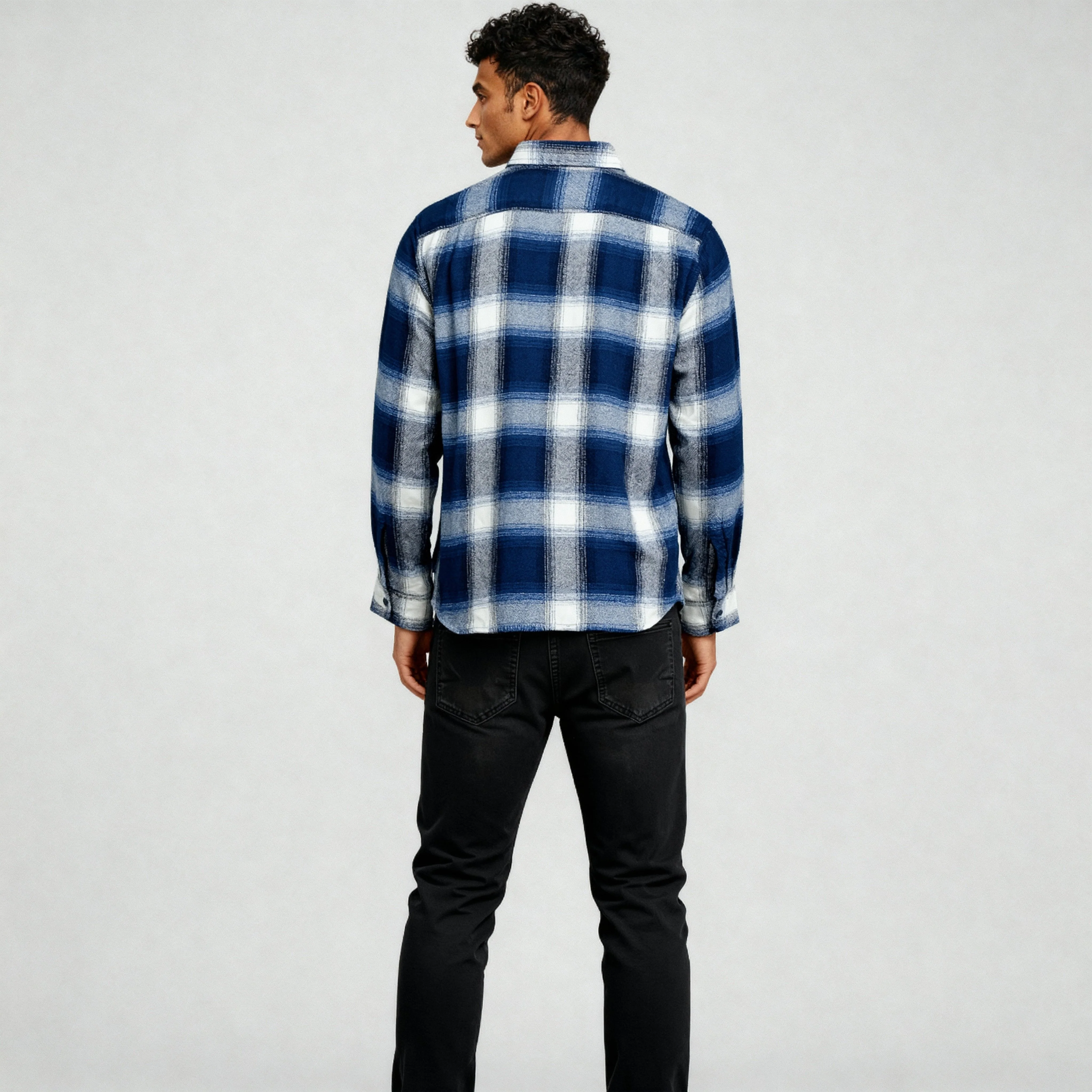Cotton Checkered Cruiser Shirt - Image 3