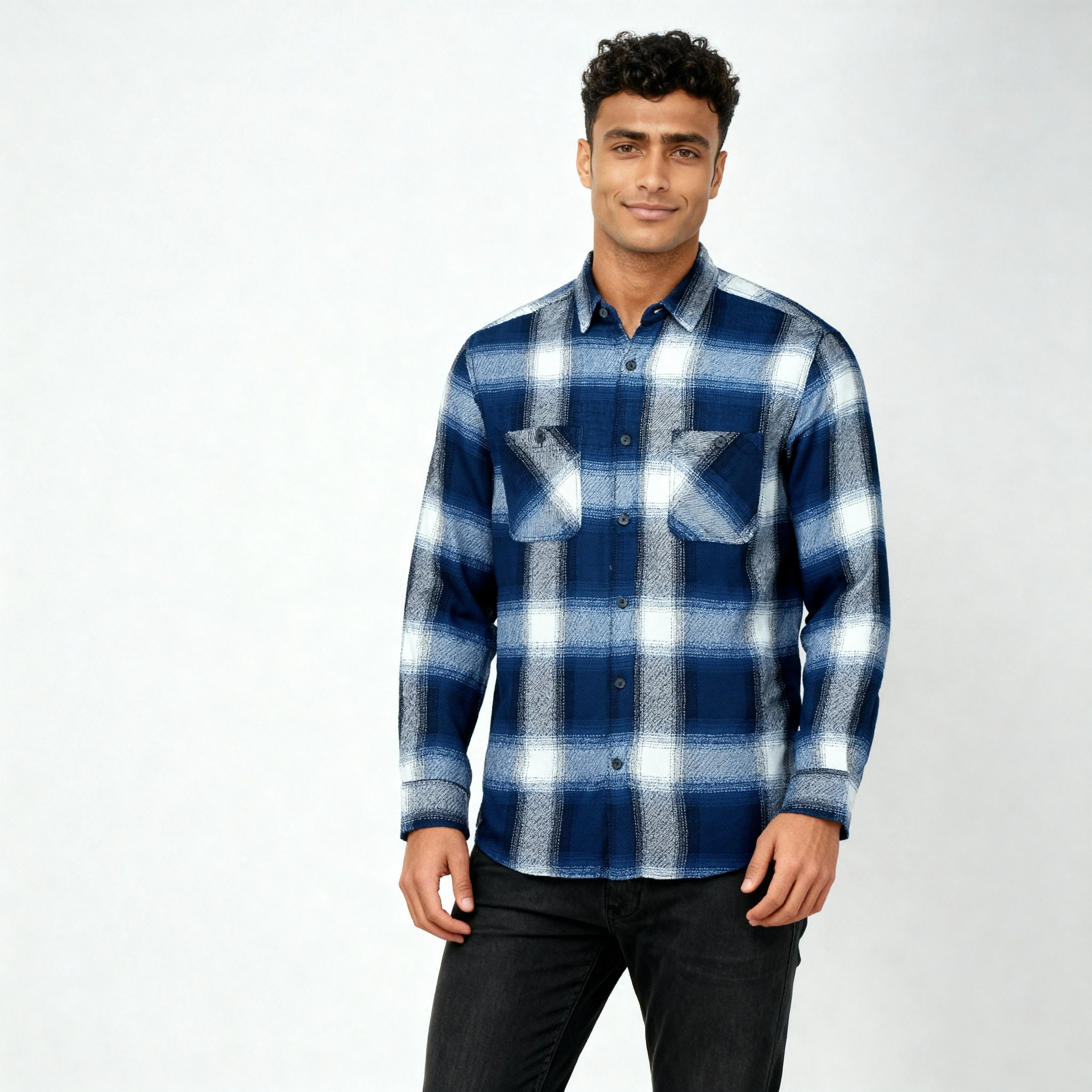 Cotton Checkered Cruiser Shirt - Image 5