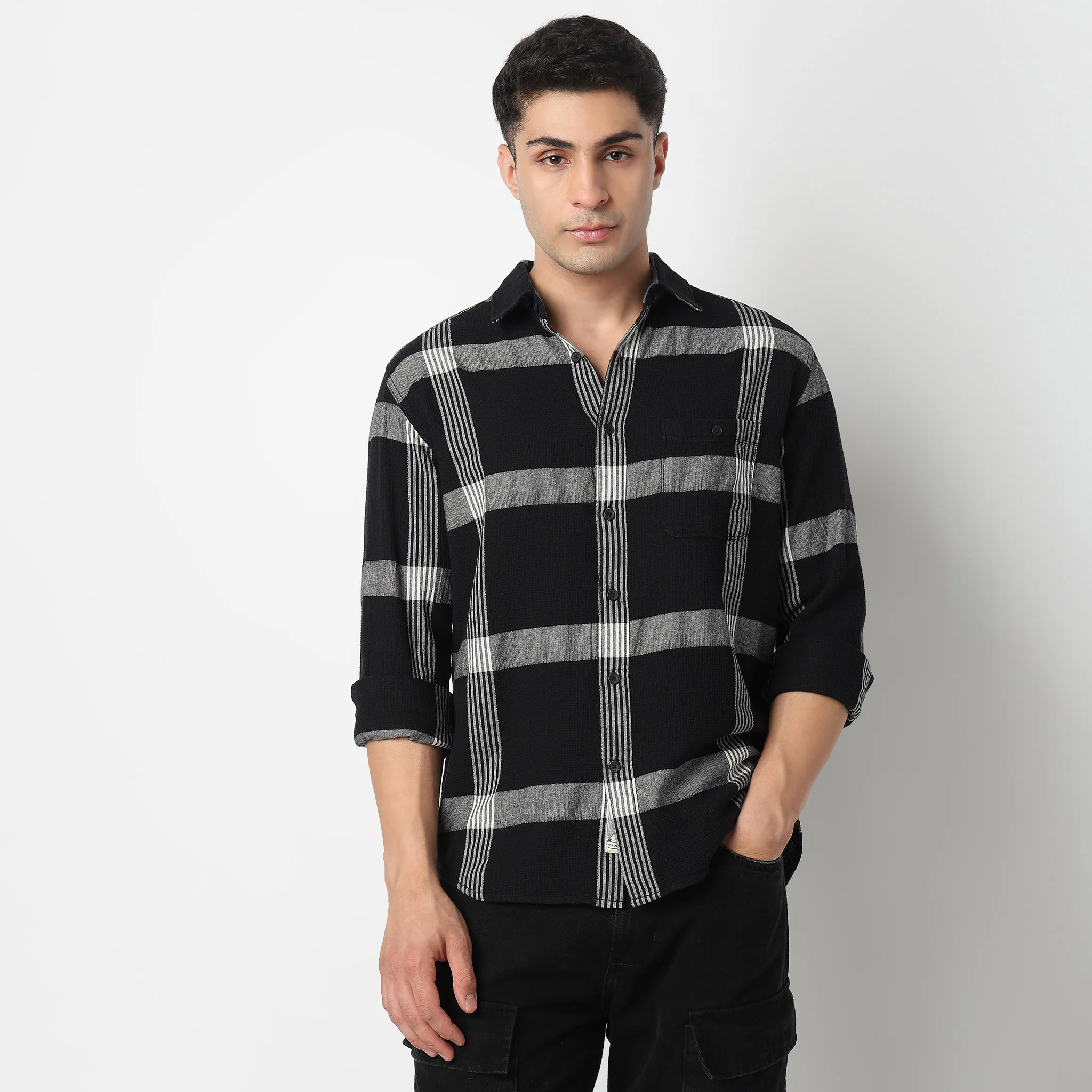 Cotton Checkered Cruiser Shirt - Image 2