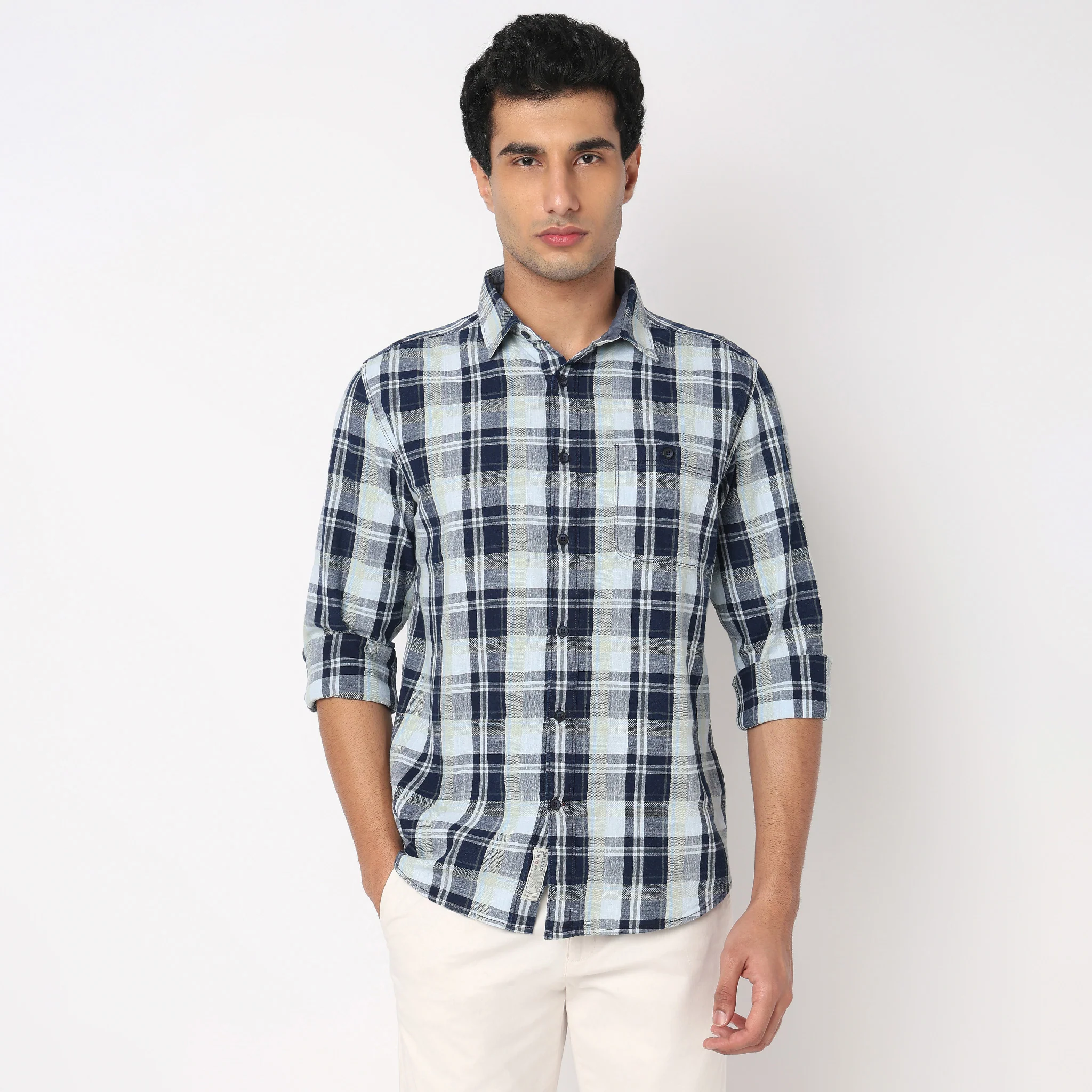 Cotton Checkered Cruiser Shirt - Image 2