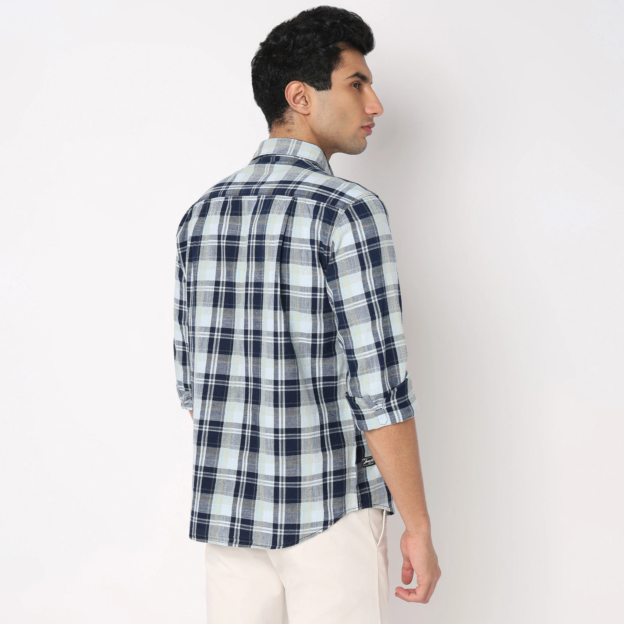 Cotton Checkered Cruiser Shirt - Image 3