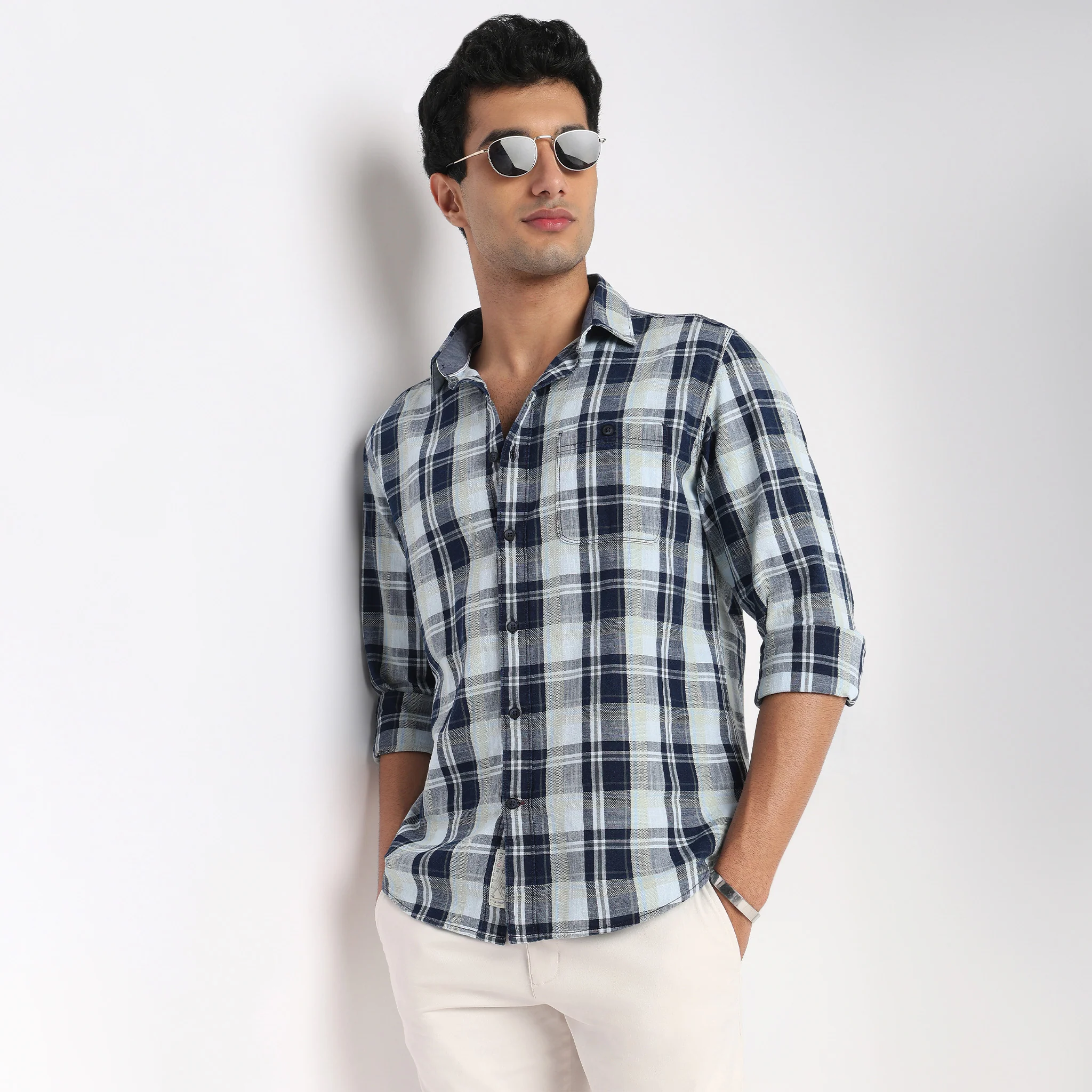 Cotton Checkered Cruiser Shirt - Image 5