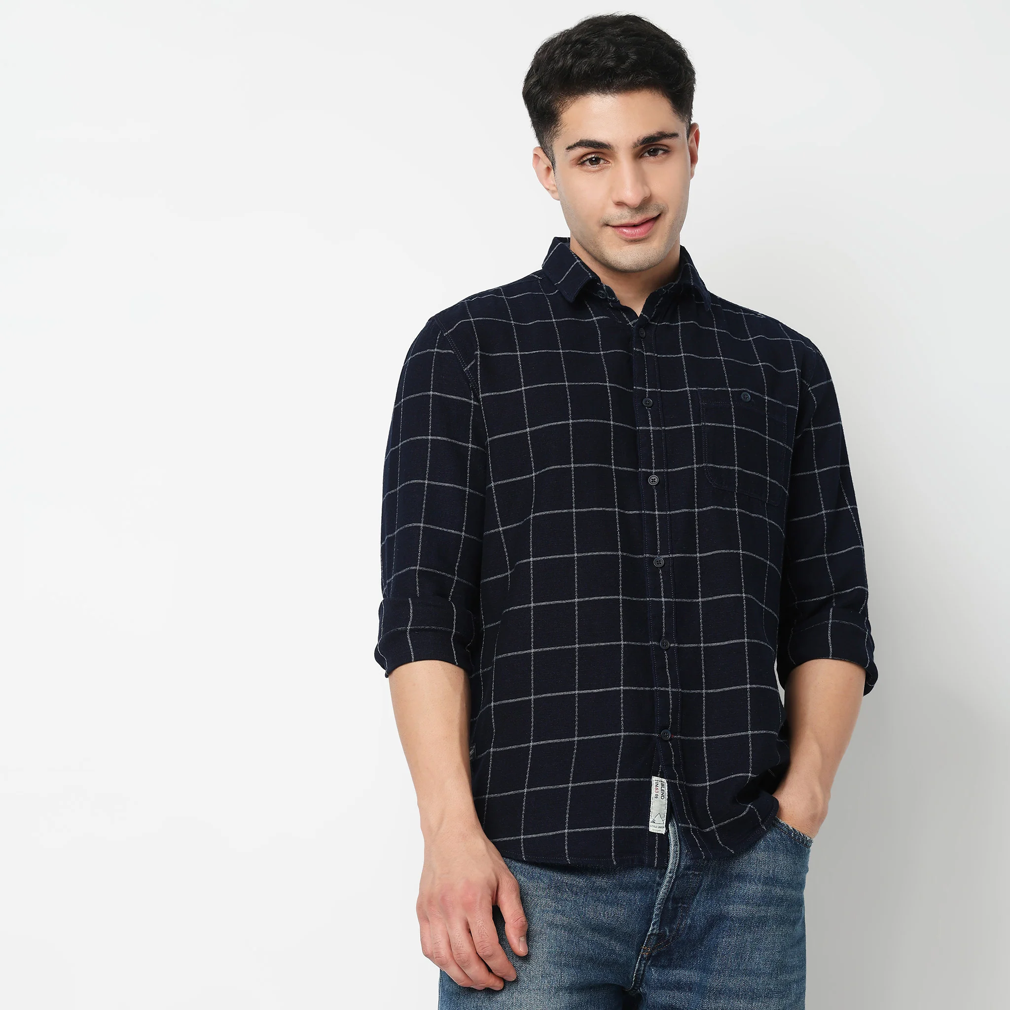 Cotton Checkered Cruiser Shirt - Image 2