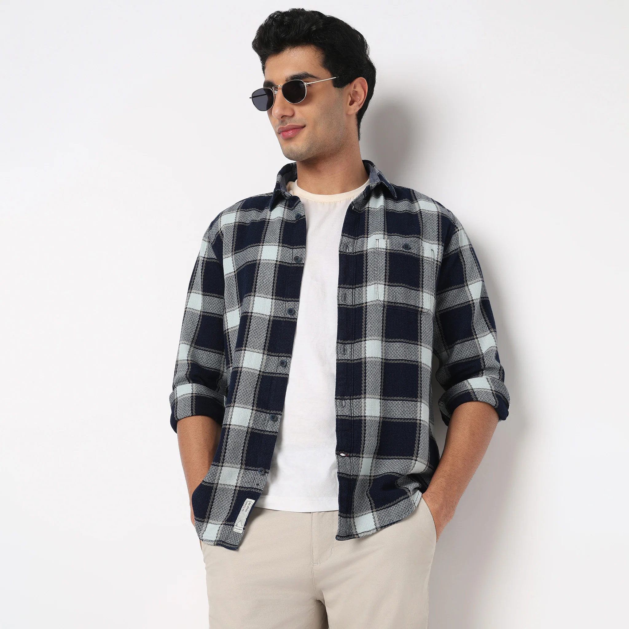 Cotton Checkered Cruiser Shirt - Image 2