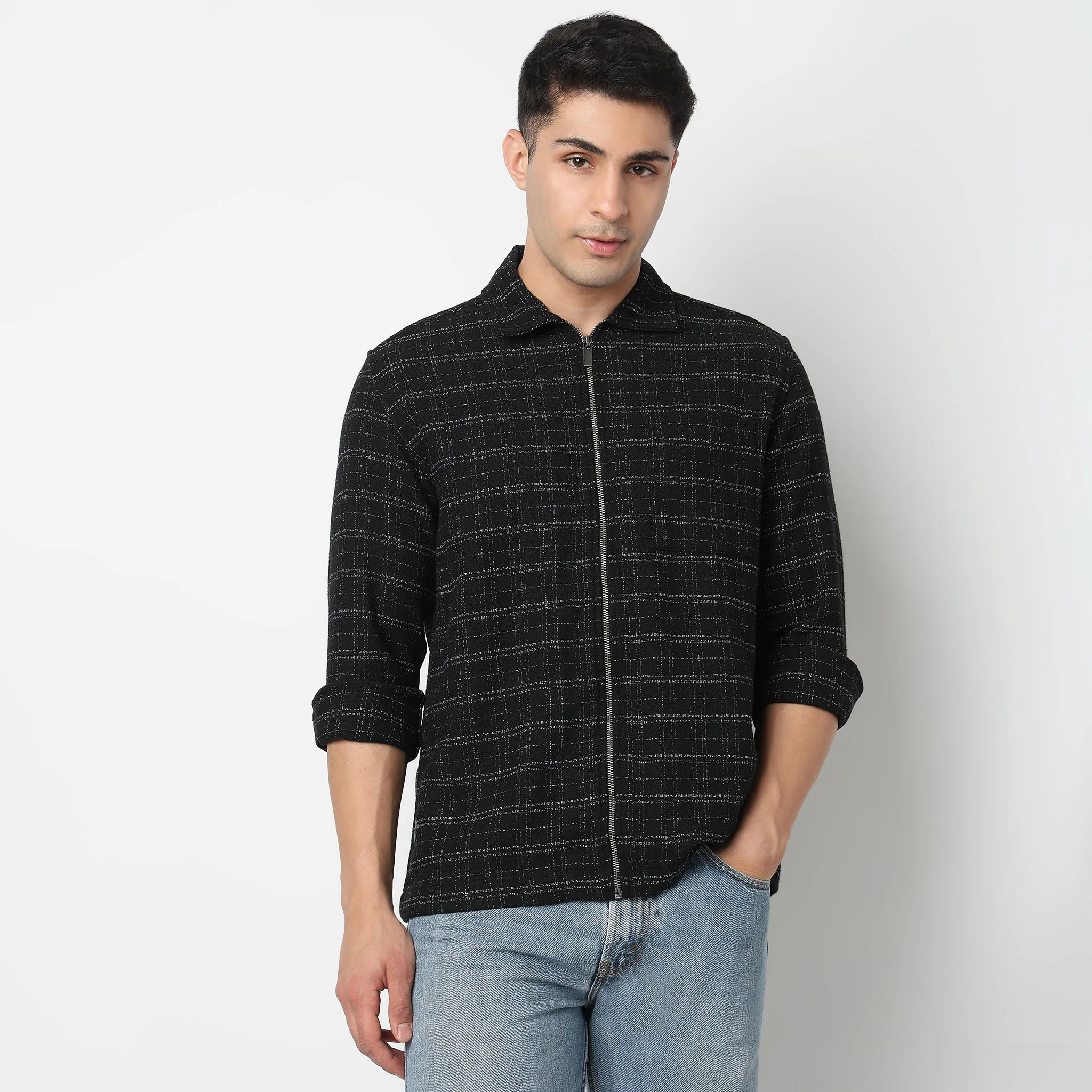 Cotton Checkered Ranger Shirt - Image 2