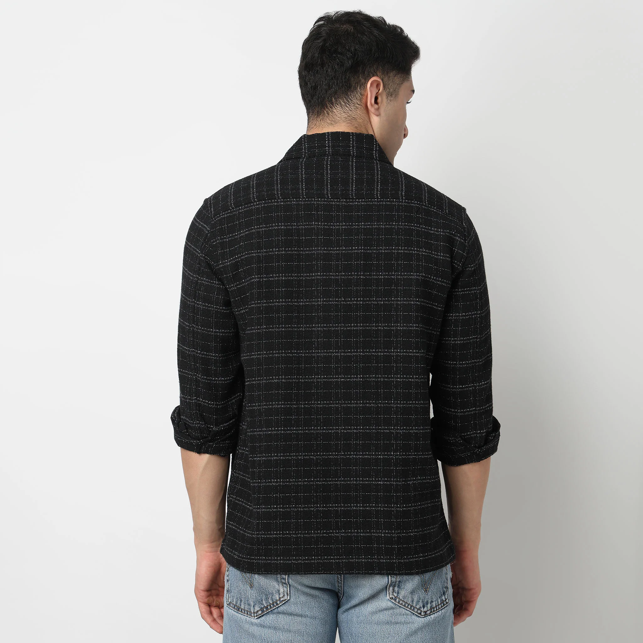 Cotton Checkered Ranger Shirt - Image 3