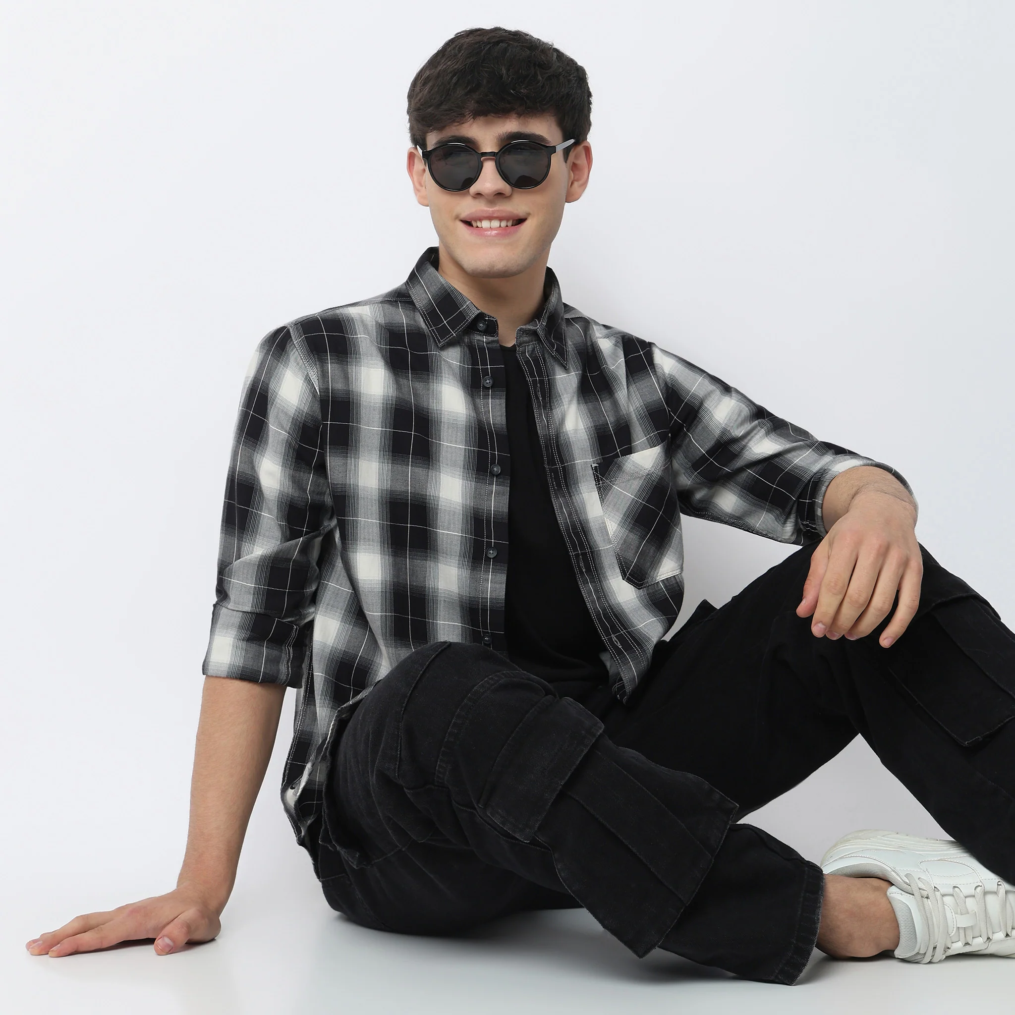 Cotton Checkered Ranger Shirt - Image 2