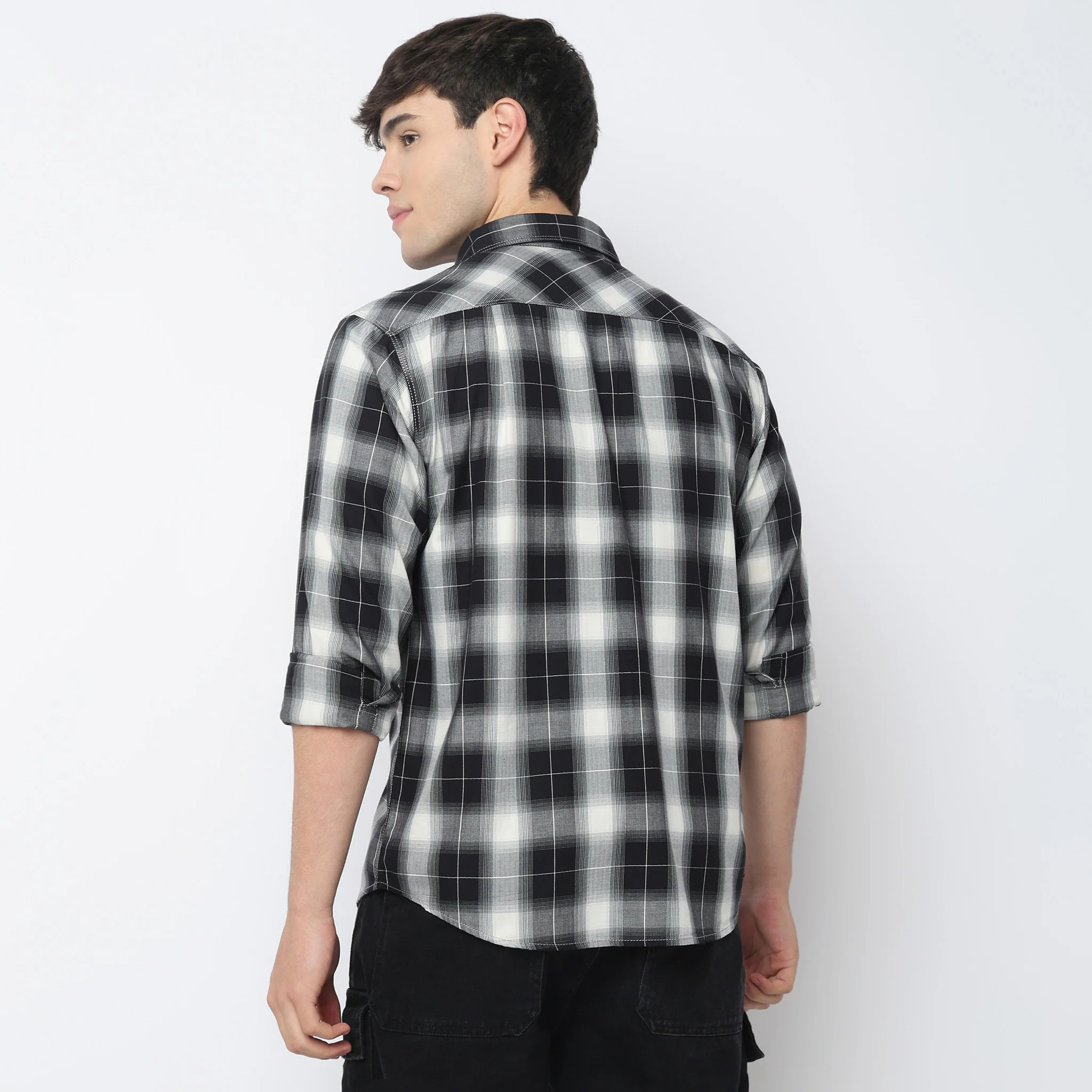 Cotton Checkered Ranger Shirt - Image 3