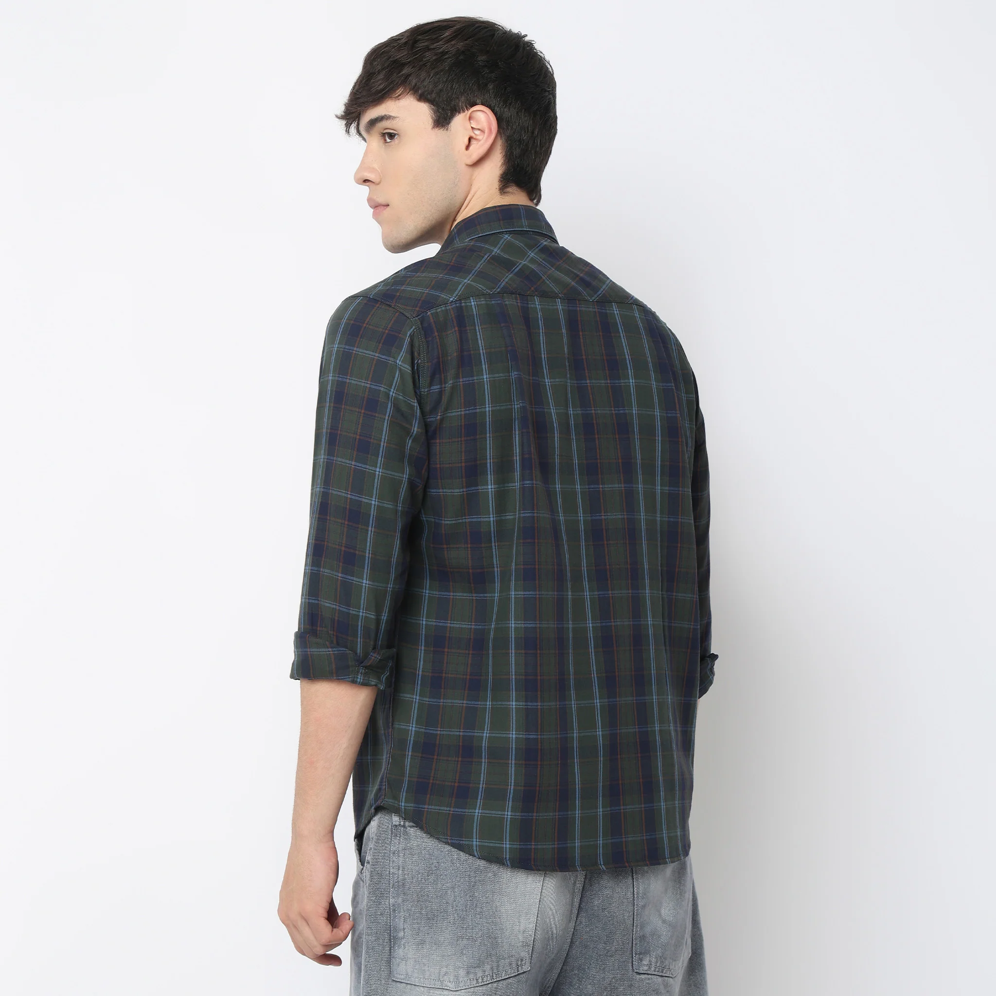 Cotton Checkered Ranger Shirt - Image 3