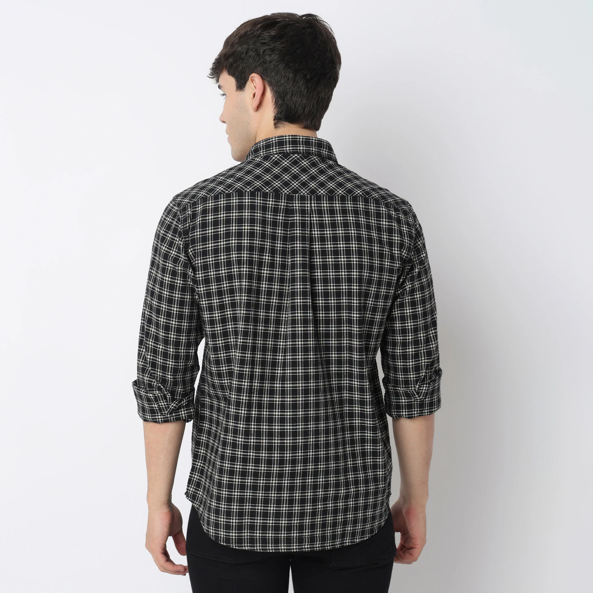 Cotton Checkered Ranger Shirt - Image 3