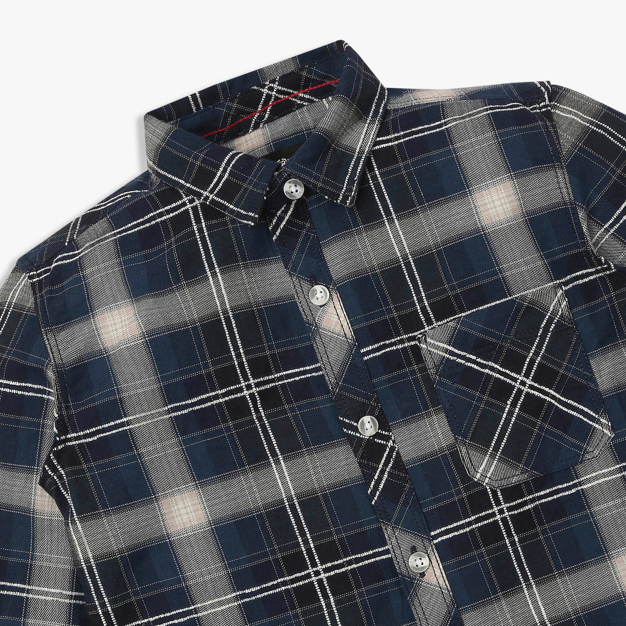 Cotton Checkered Shirt - Image 3